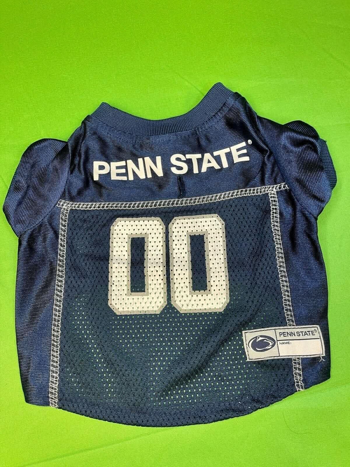 NCAA Penn State Nittany Lions Dog Jersey #00 Small ADORABLE!