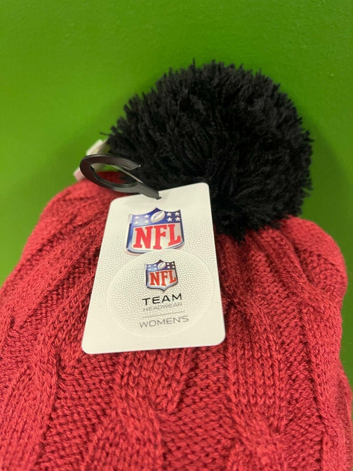 NFL Arizona Cardinals Cable Knit Woolly Hat Women's OSFA NWT
