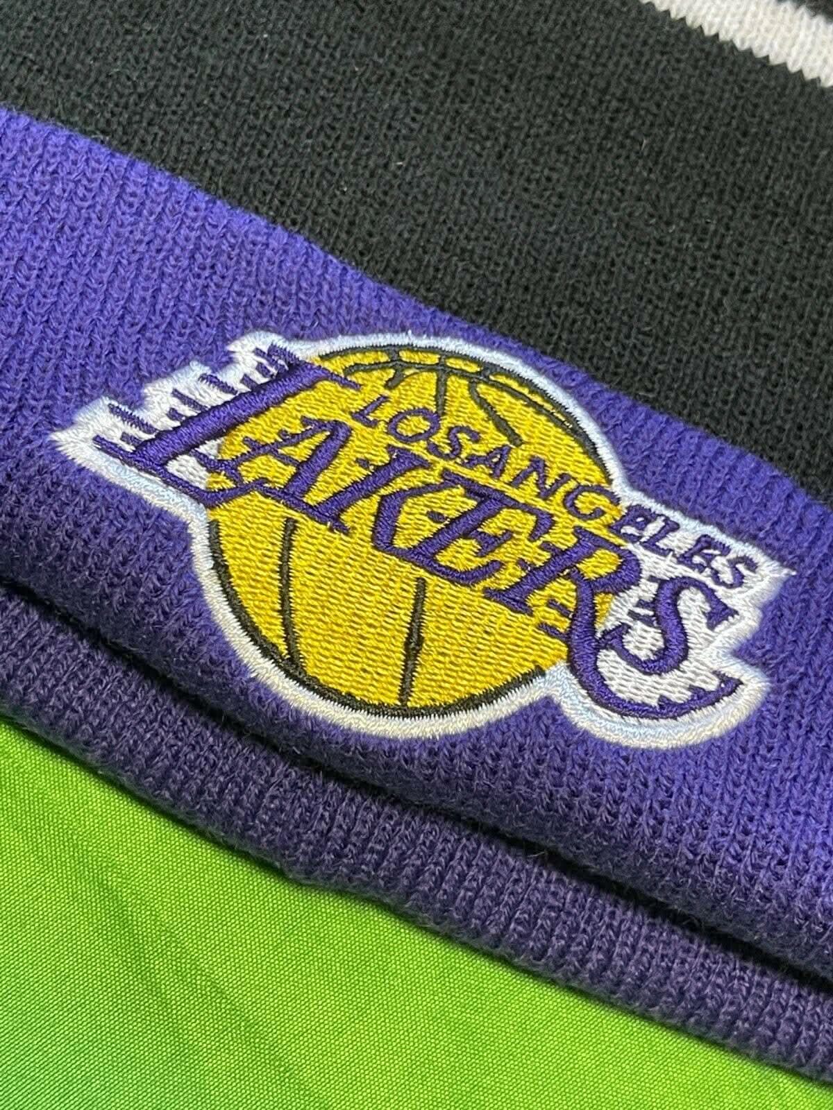 NBA Los Angeles Lakers Woolly Bobble Hat OSFA NWT