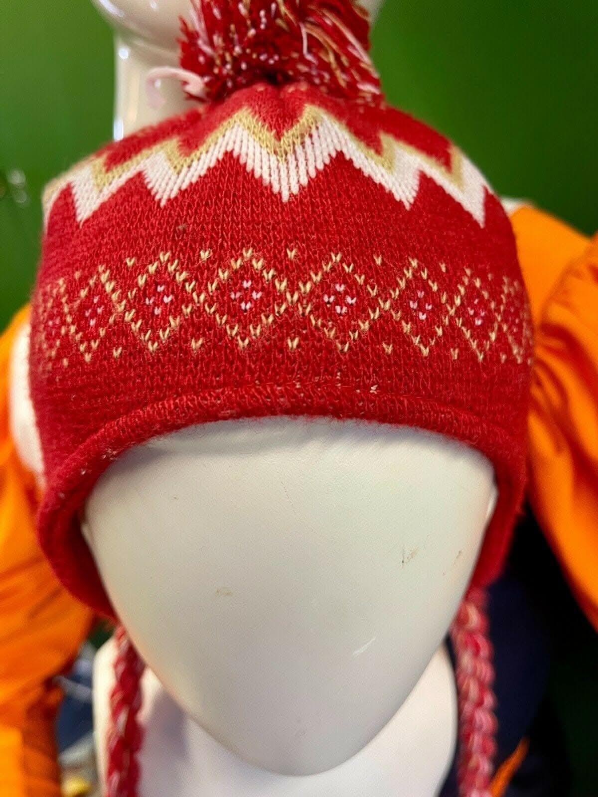 NFL San Francisco 49ers Nordic Style Woolly Bobble Hat Toddler 2T-4T