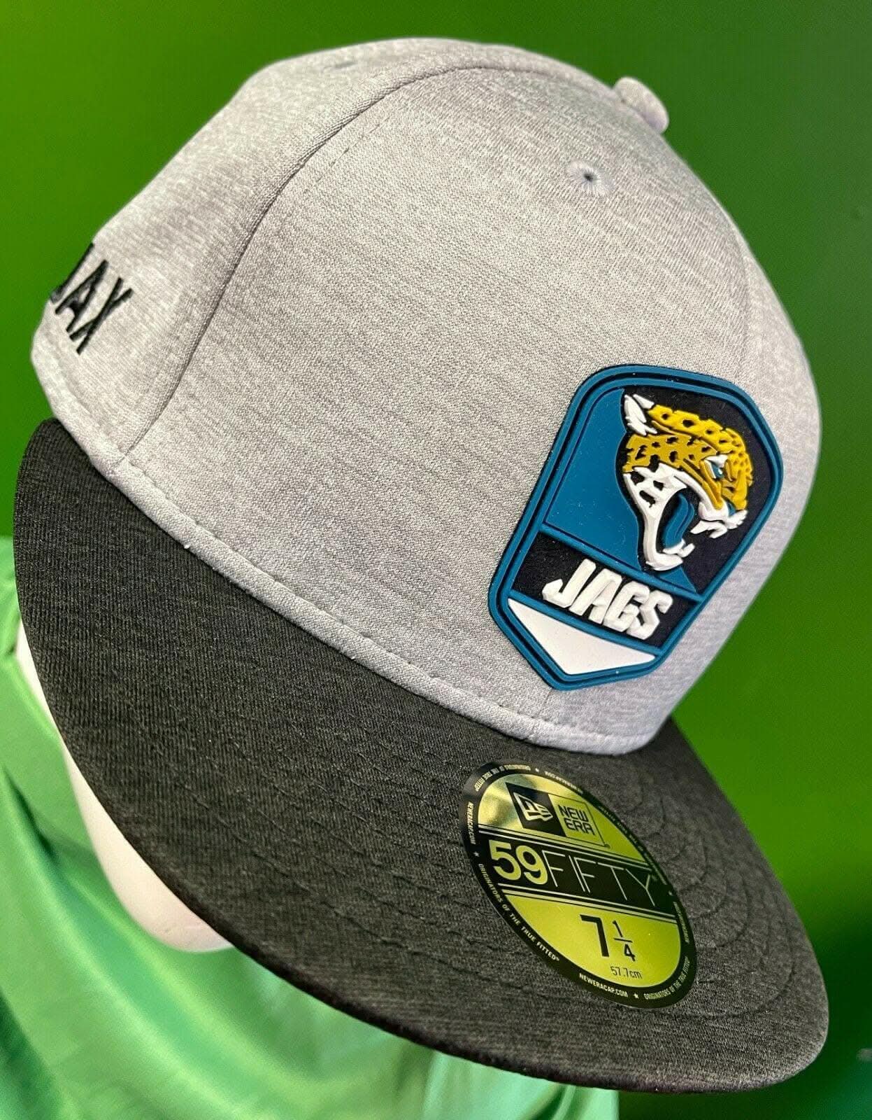 NFL Jacksonville Jaguars Sideline New Era 59FIFTY Hat/Cap Size 7-1/4 NWT