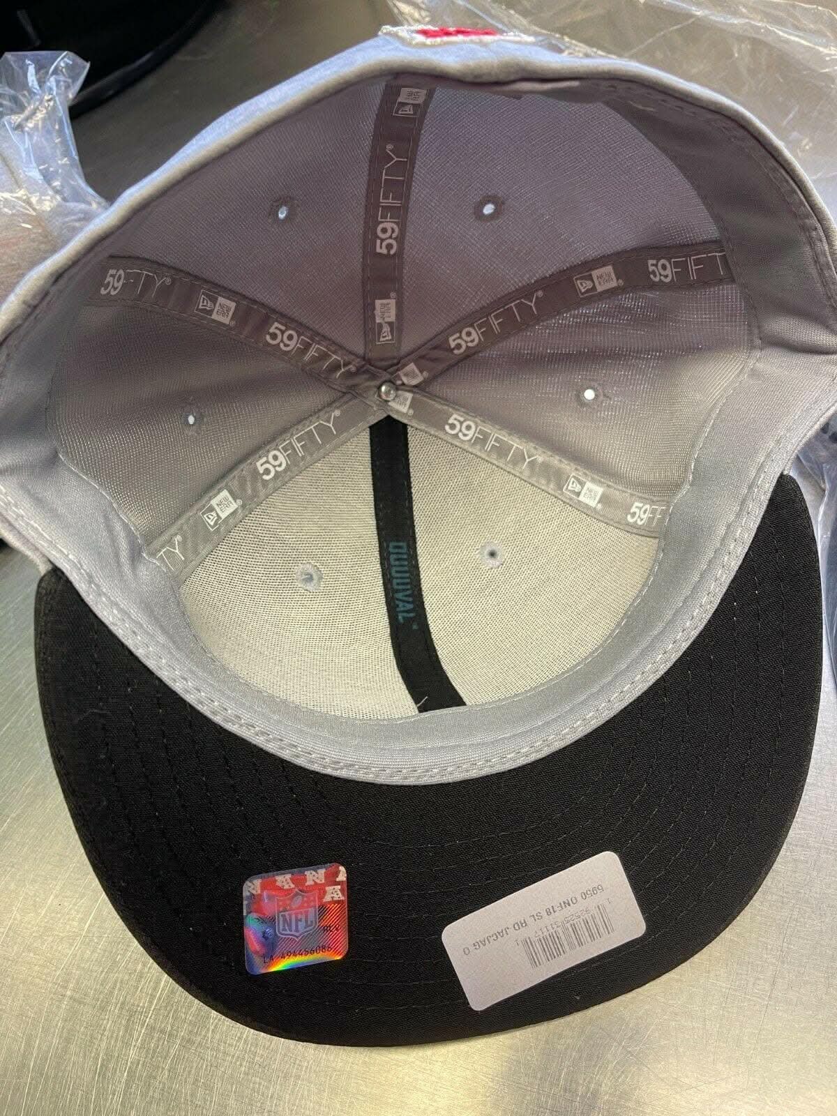 NFL Jacksonville Jaguars Sideline New Era 59FIFTY Hat/Cap Size 7-1/4 NWT