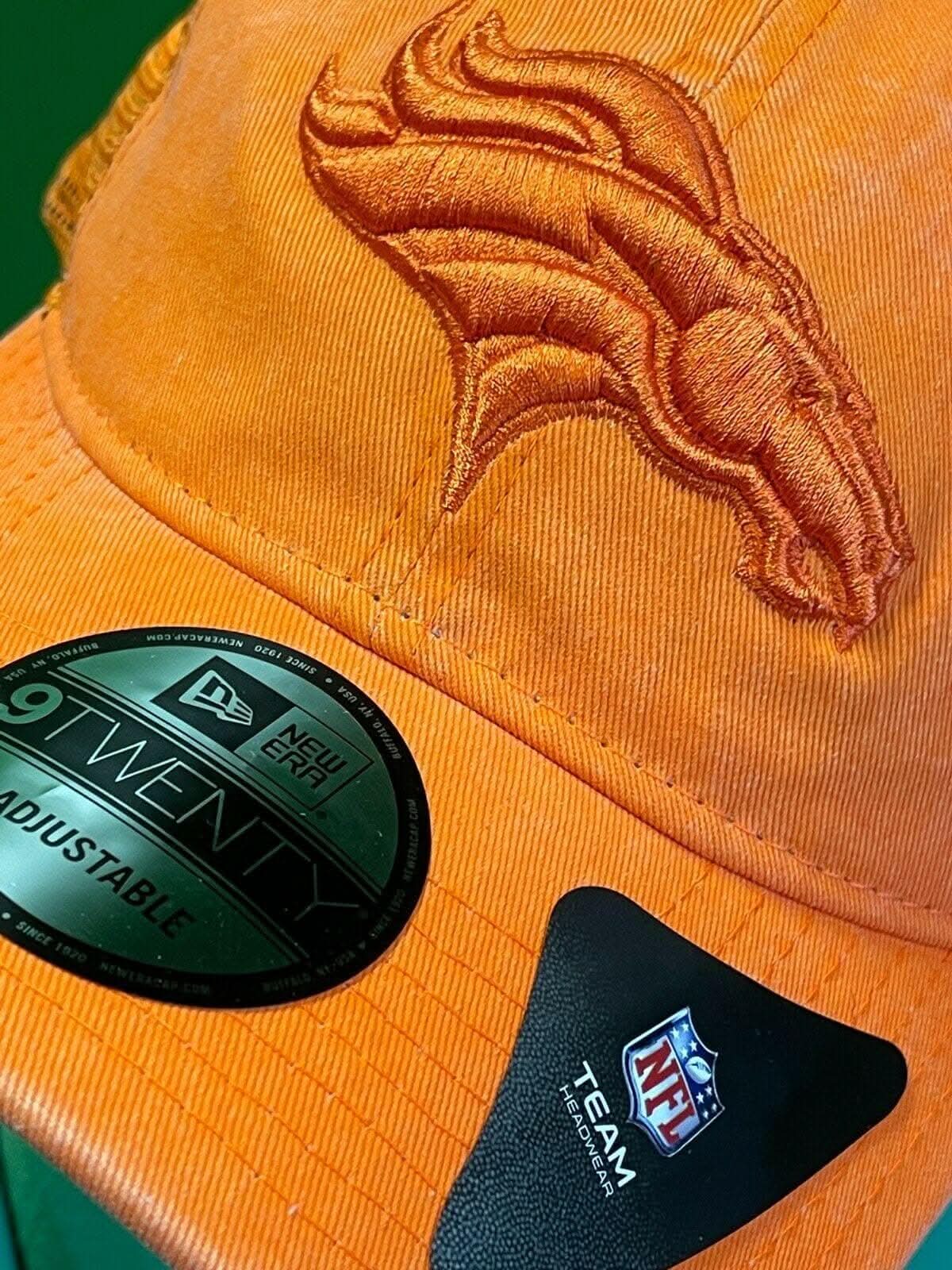 NFL Denver Broncos New Era 9TWENTY Tonal Washed Trucker Cap/Hat OSFA NWT