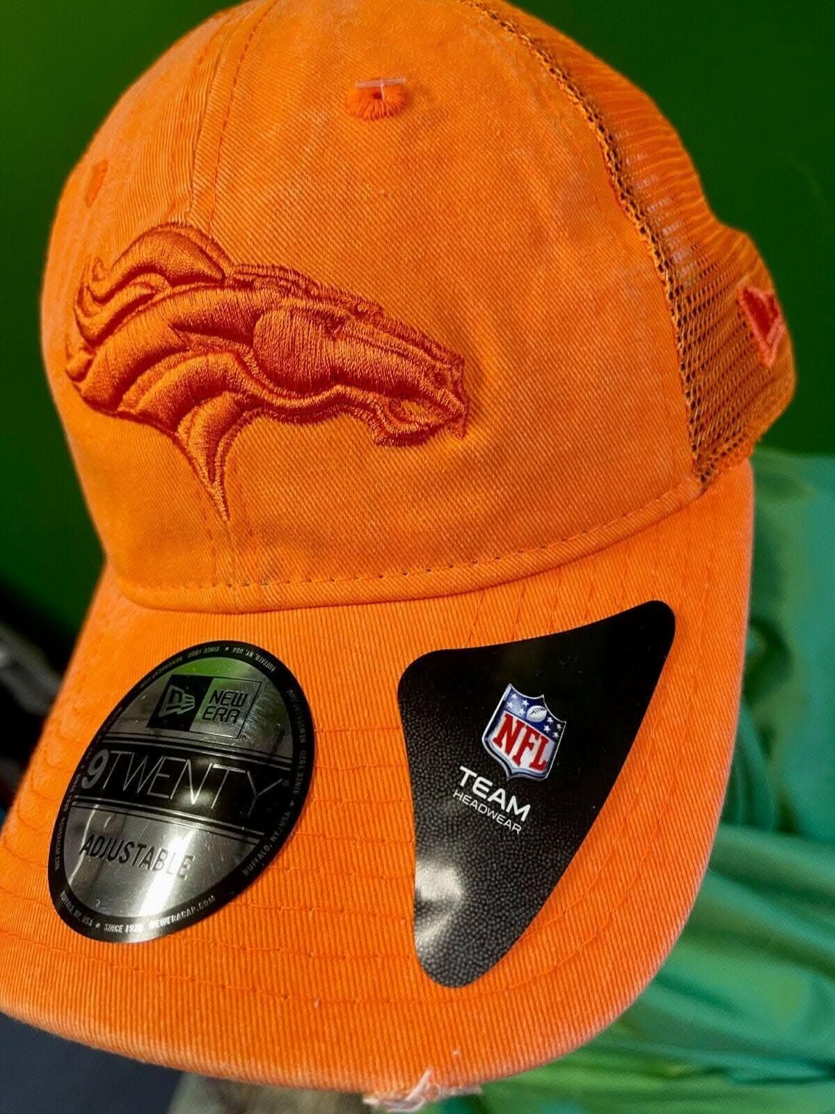 NFL Denver Broncos New Era 9TWENTY Tonal Washed Trucker Cap/Hat OSFA NWT