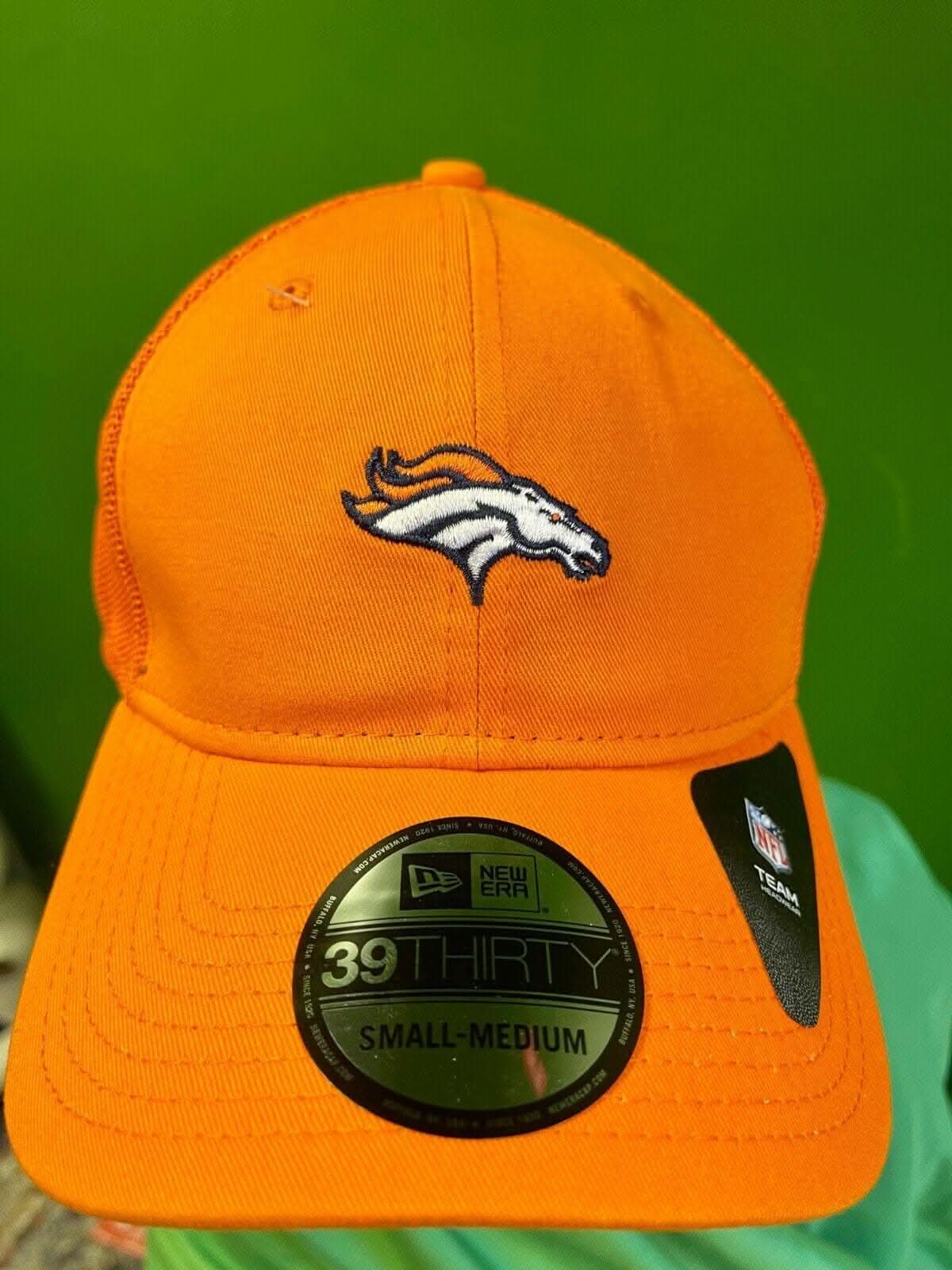 NFL Denver Broncos New Era 39THIRTY Team Precision Cap Hat S-M NWT