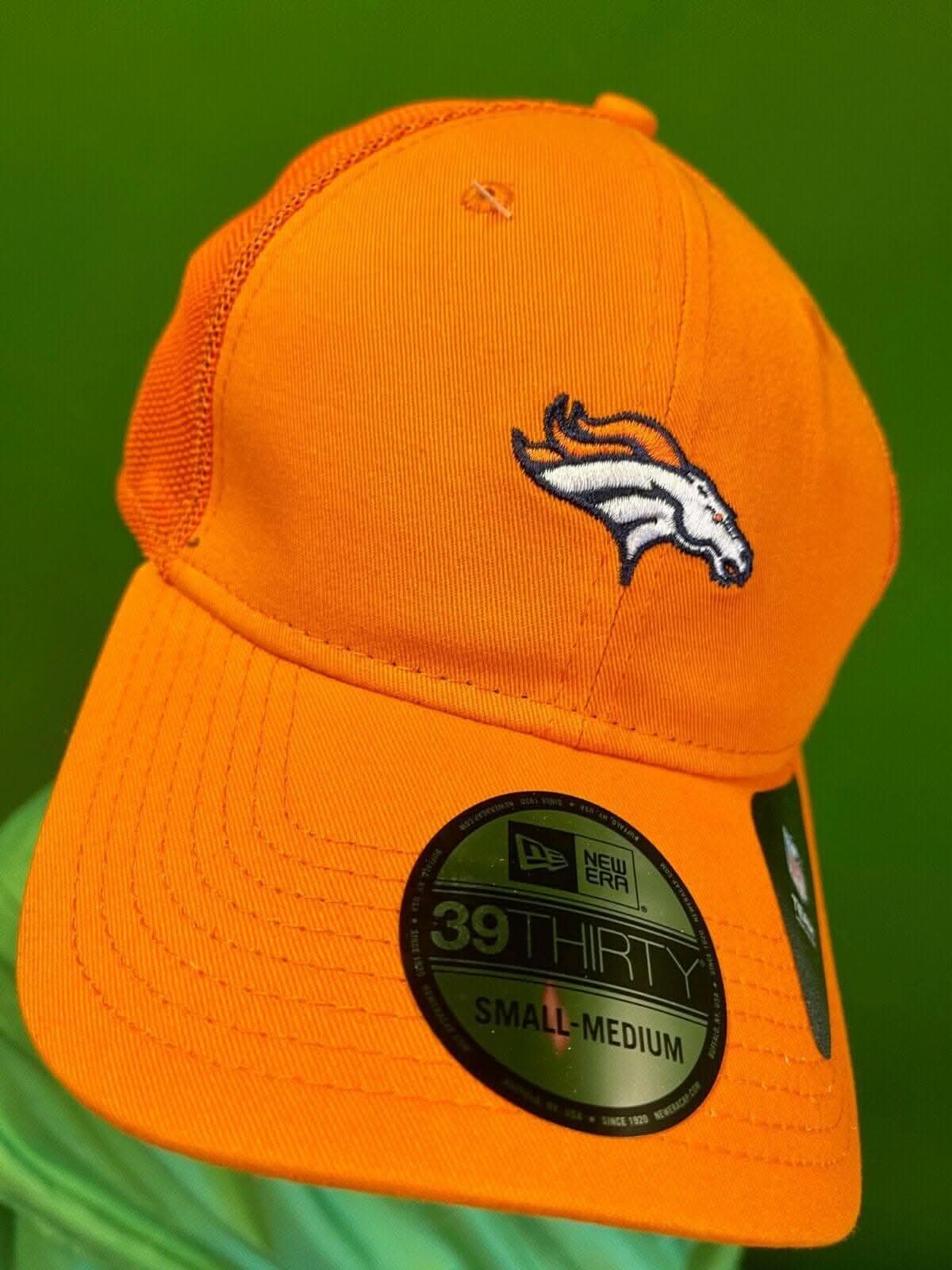 NFL Denver Broncos New Era 39THIRTY Team Precision Cap Hat S-M NWT