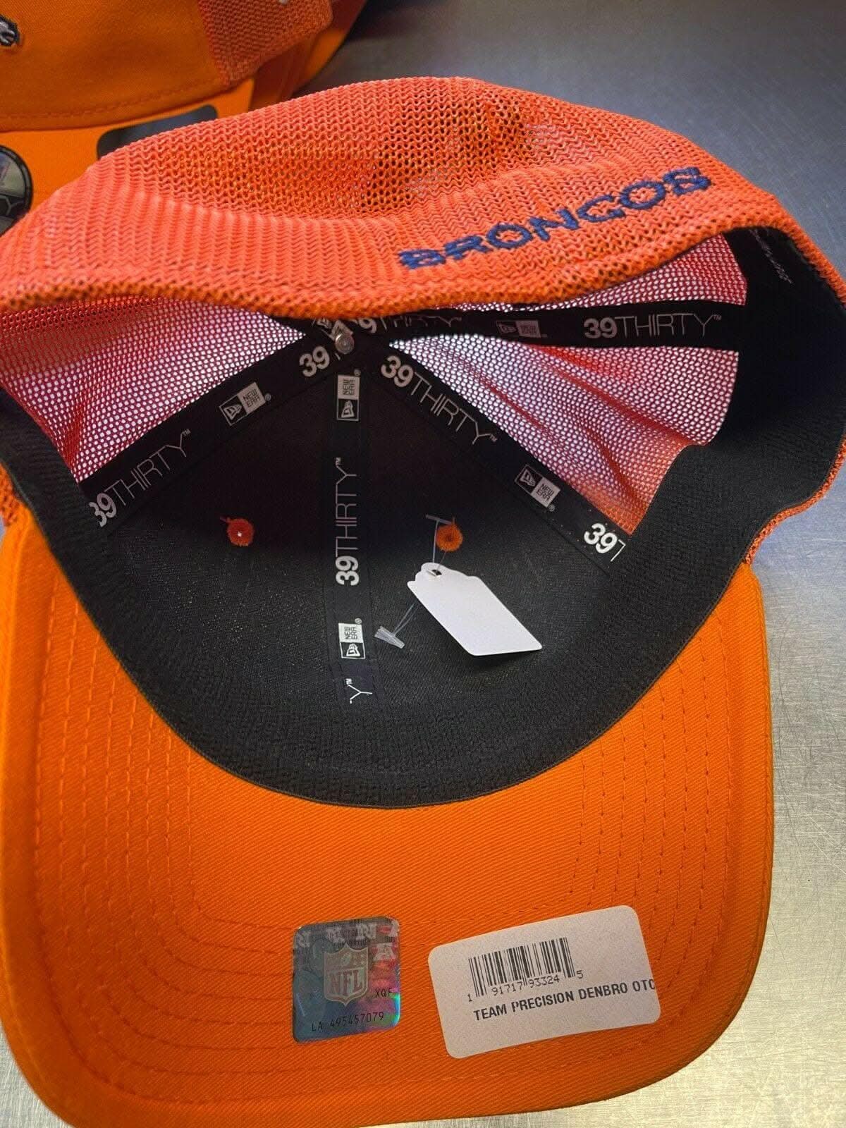 NFL Denver Broncos New Era 39THIRTY Team Precision Cap Hat M-L NWT