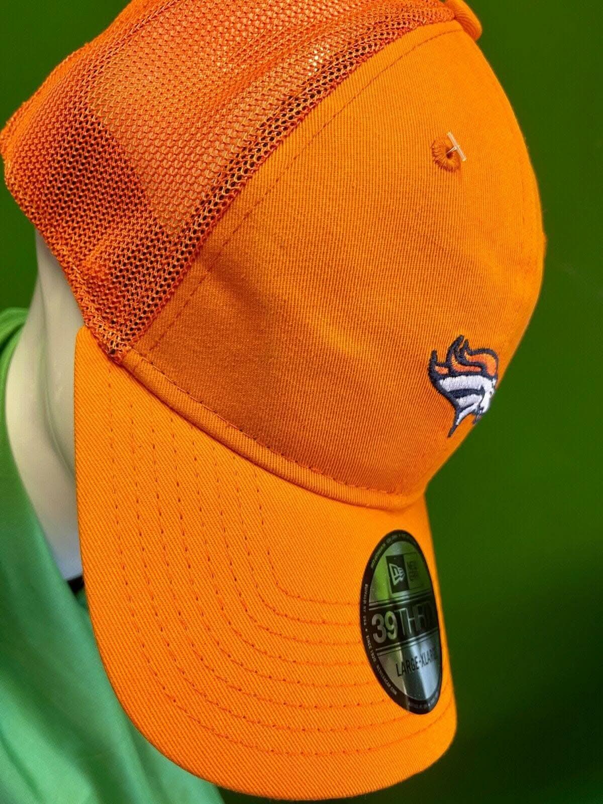 NFL Denver Broncos New Era 39THIRTY Team Precision Cap Hat L-XL NWT