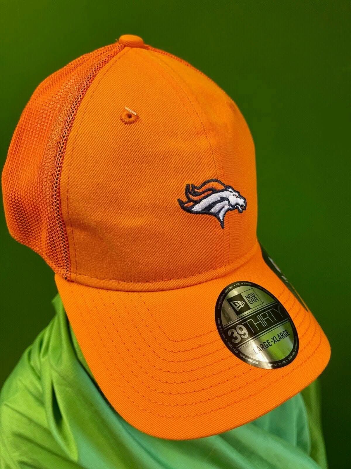 NFL Denver Broncos New Era 39THIRTY Team Precision Cap Hat L-XL NWT