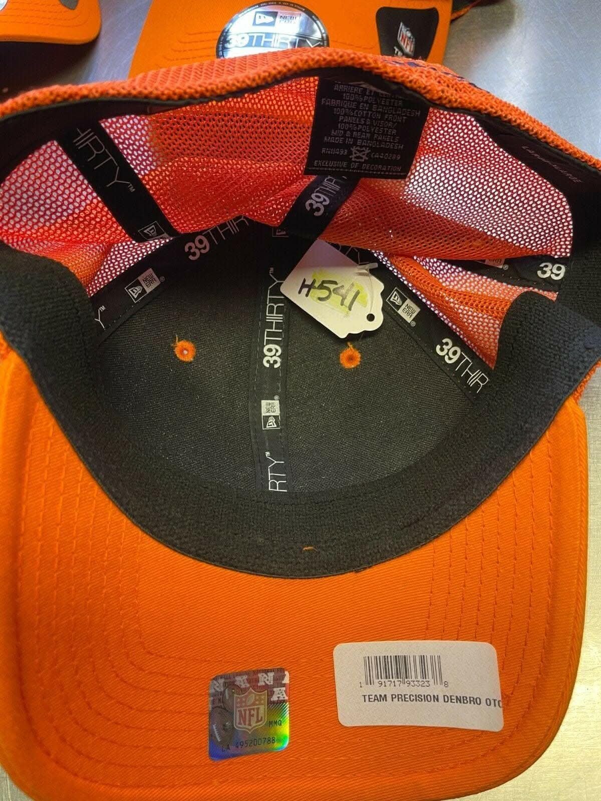 NFL Denver Broncos New Era 39THIRTY Team Precision Cap Hat L-XL NWT