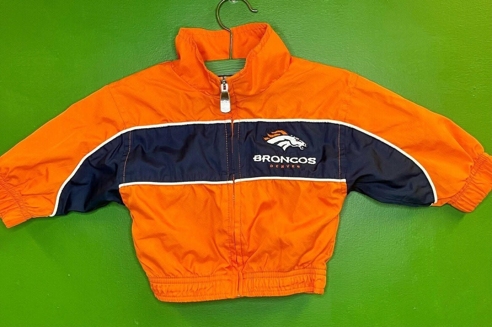 NFL Denver Broncos Windbreaker Shell Jacket Infant Toddler 12 months