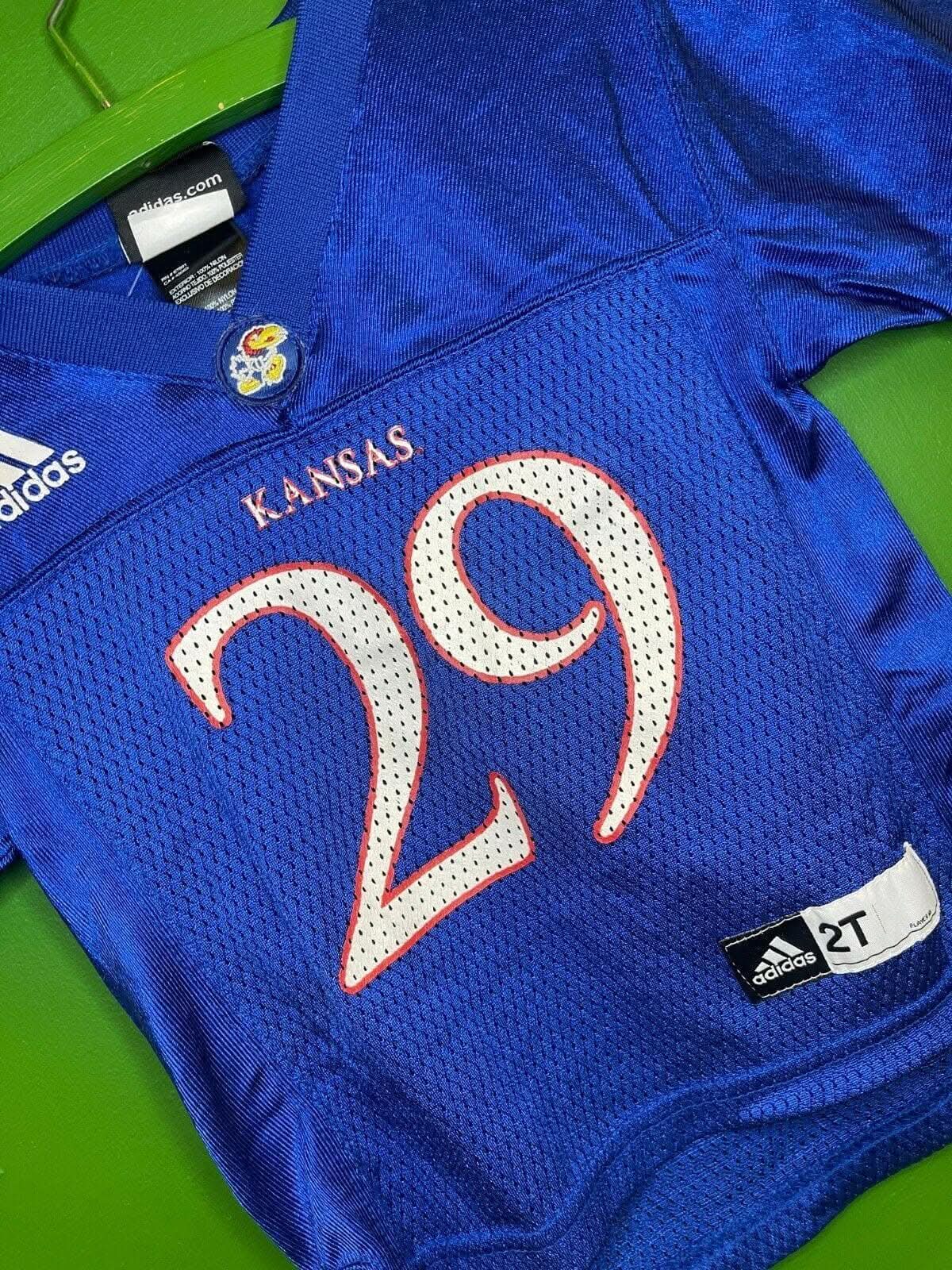 NCAA Kansas Jayhawks #29 Adidas Jersey Toddler 2T