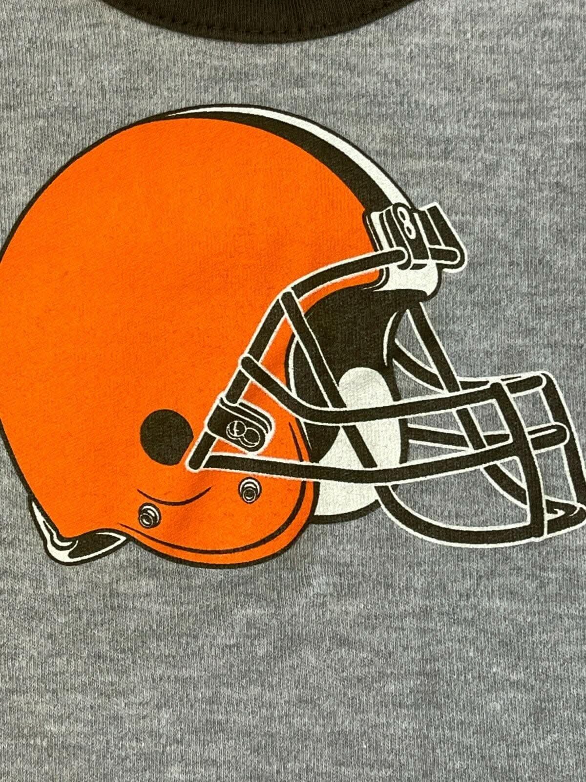 NFL Cleveland Browns Bodysuit/Vest Grey 18 months