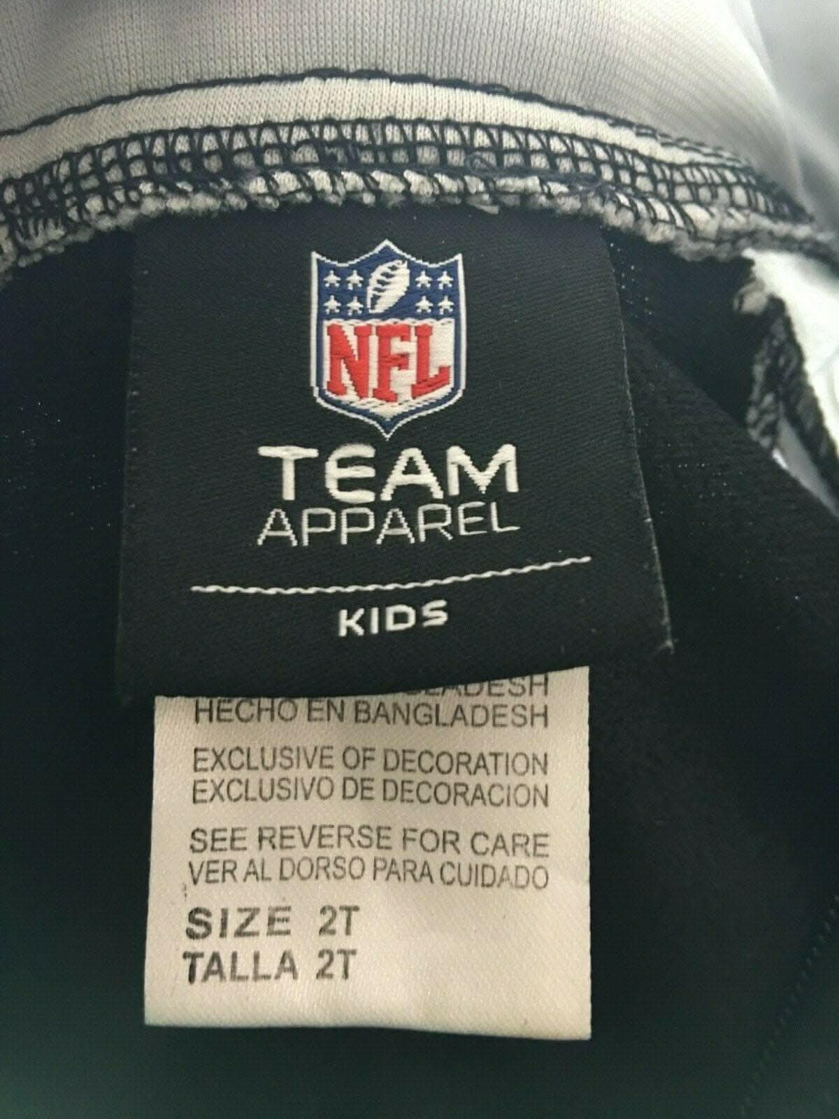 NFL Las Vegas Raiders Tracksuit 2-Piece Track Suit Toddler 2T