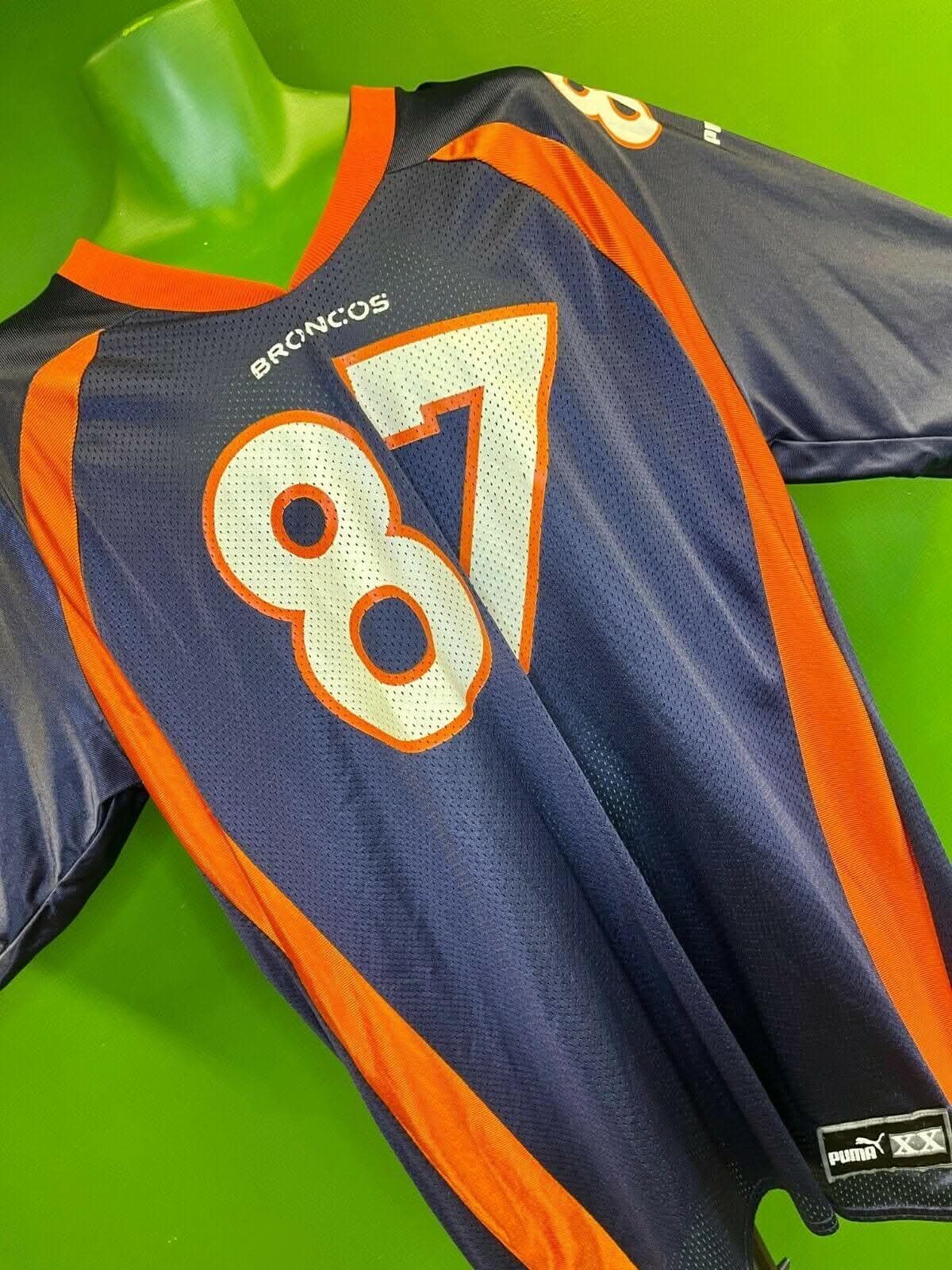 NFL Denver Broncos Ed McCaffrey #87 Vintage Puma Jersey Men's 2X-Large 54"