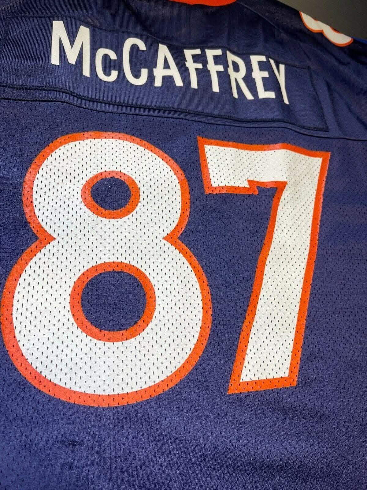 NFL Denver Broncos Ed McCaffrey #87 Vintage Puma Jersey Men's 2X-Large 54"