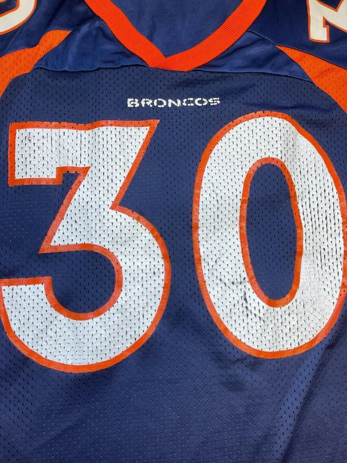 NFL Denver Broncos Terrell Davis #30 Vintage Champion Jersey Men's Large 44