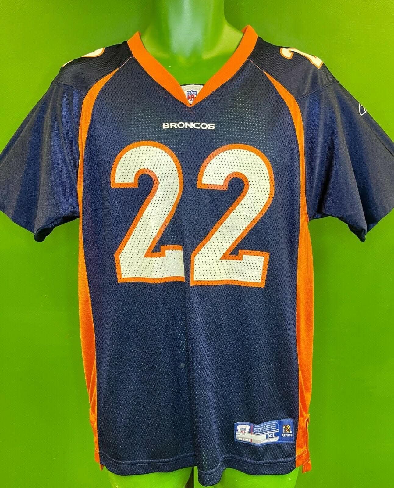 NFL Denver Broncos Griffin #22 Reebok Jersey Youth X-Large 18-20 (40")