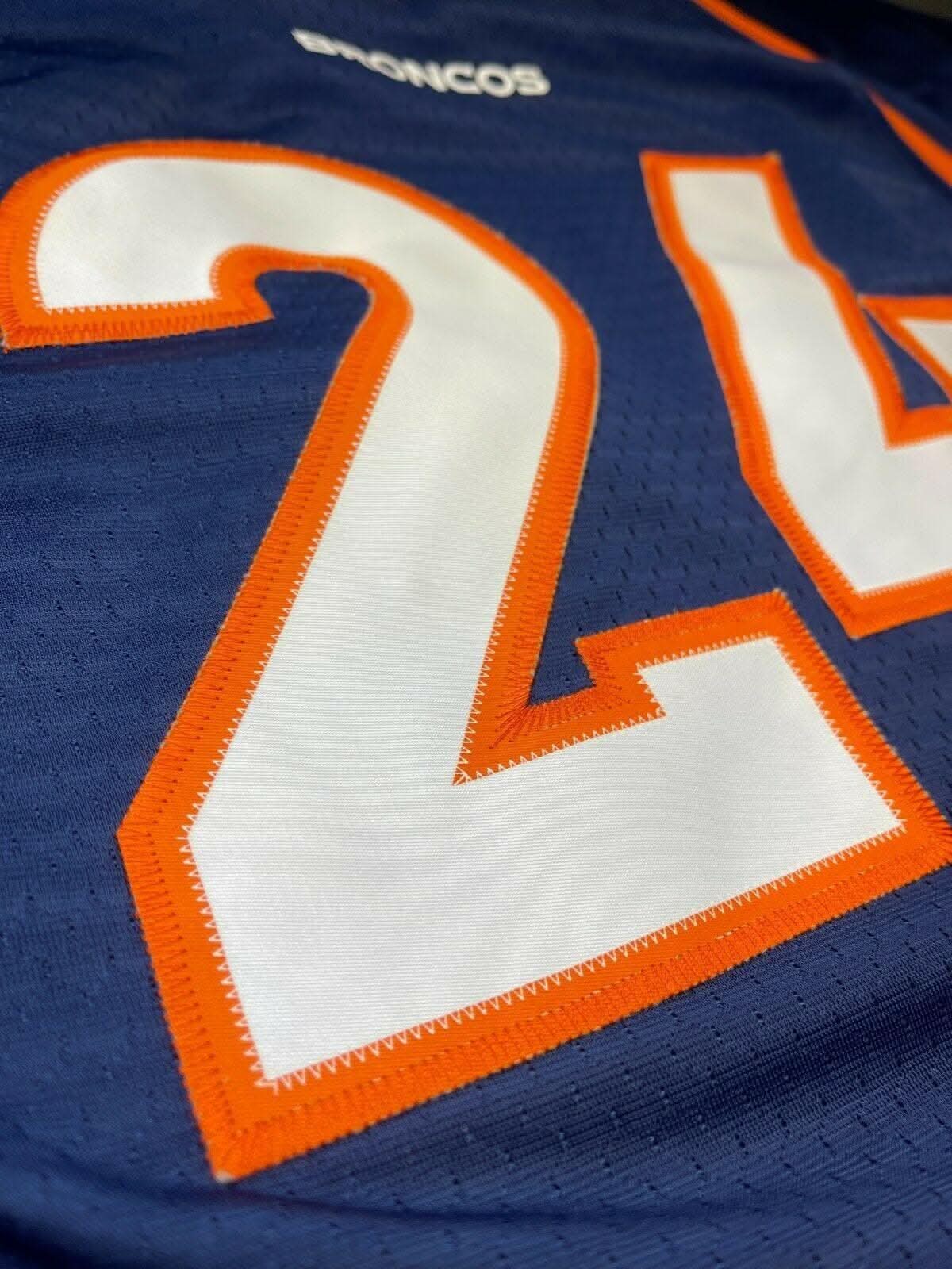 NFL Denver Broncos Bailey #24 Reebok Stitched Jersey Youth Large 14-16
