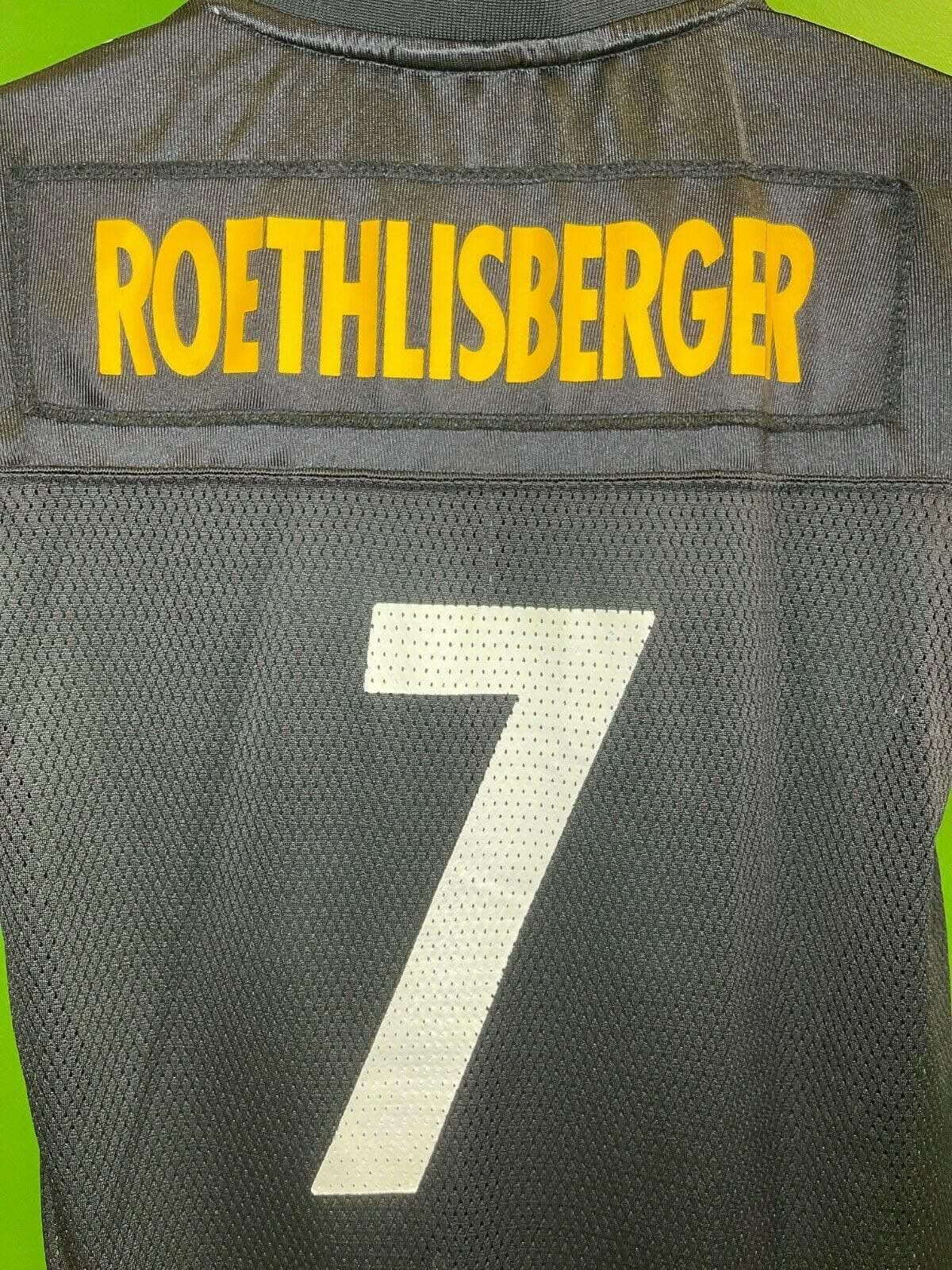 NFL Pittsburgh Steelers Roethisberger #7 Reebok Jersey Youth Large 14-16