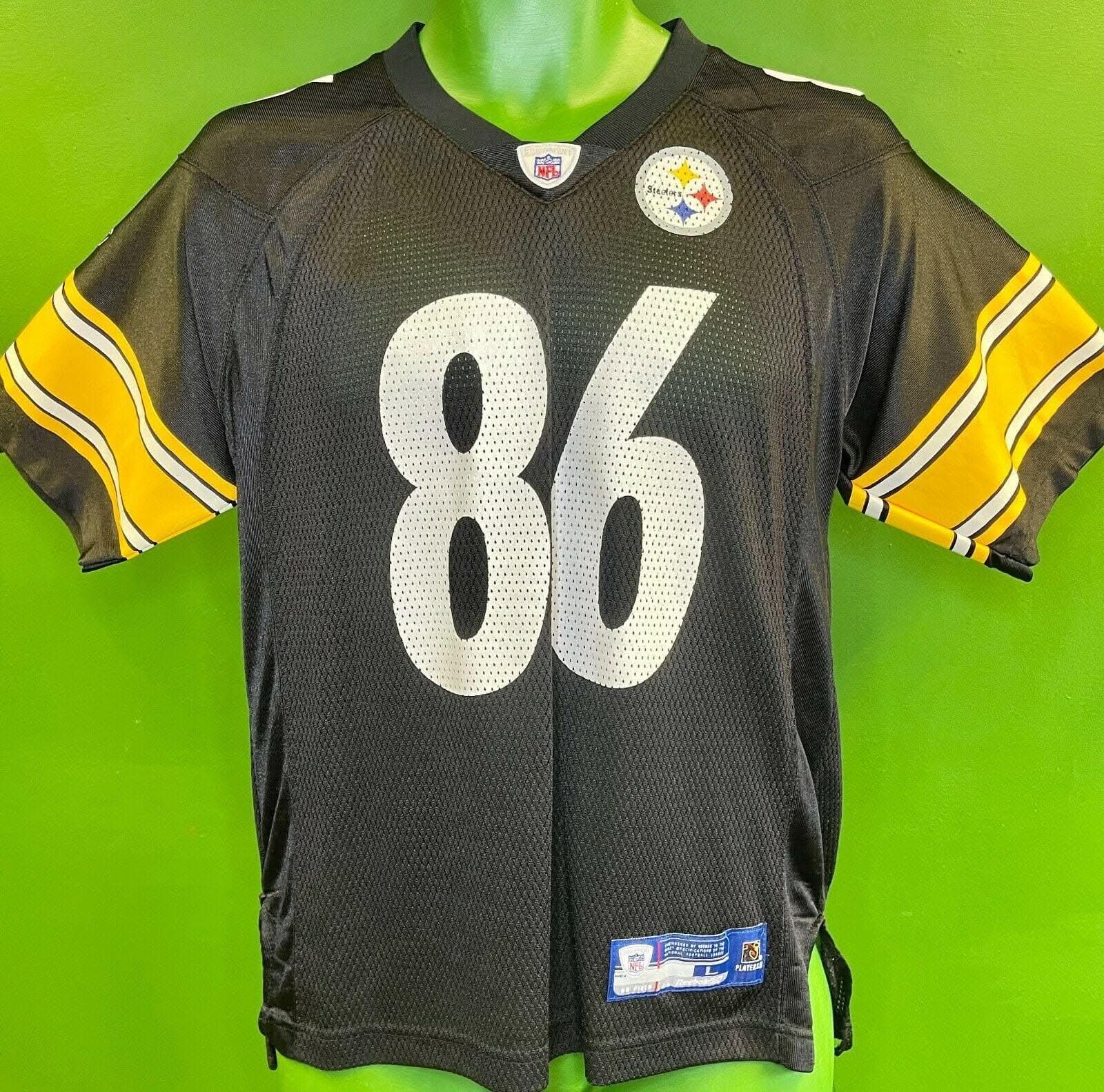 NFL Pittsburgh Steelers Hines Ward #86 Reebok Jersey Youth Large 14-16 38"