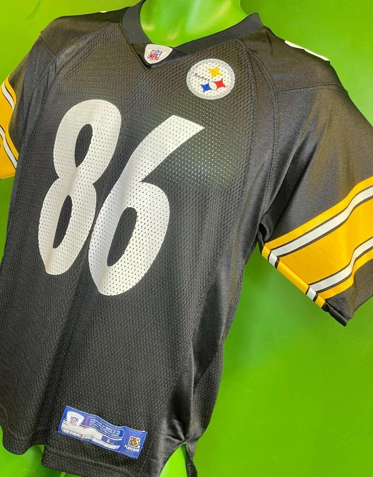 NFL Pittsburgh Steelers Hines Ward #86 Reebok Jersey Youth Large 14-16 38"