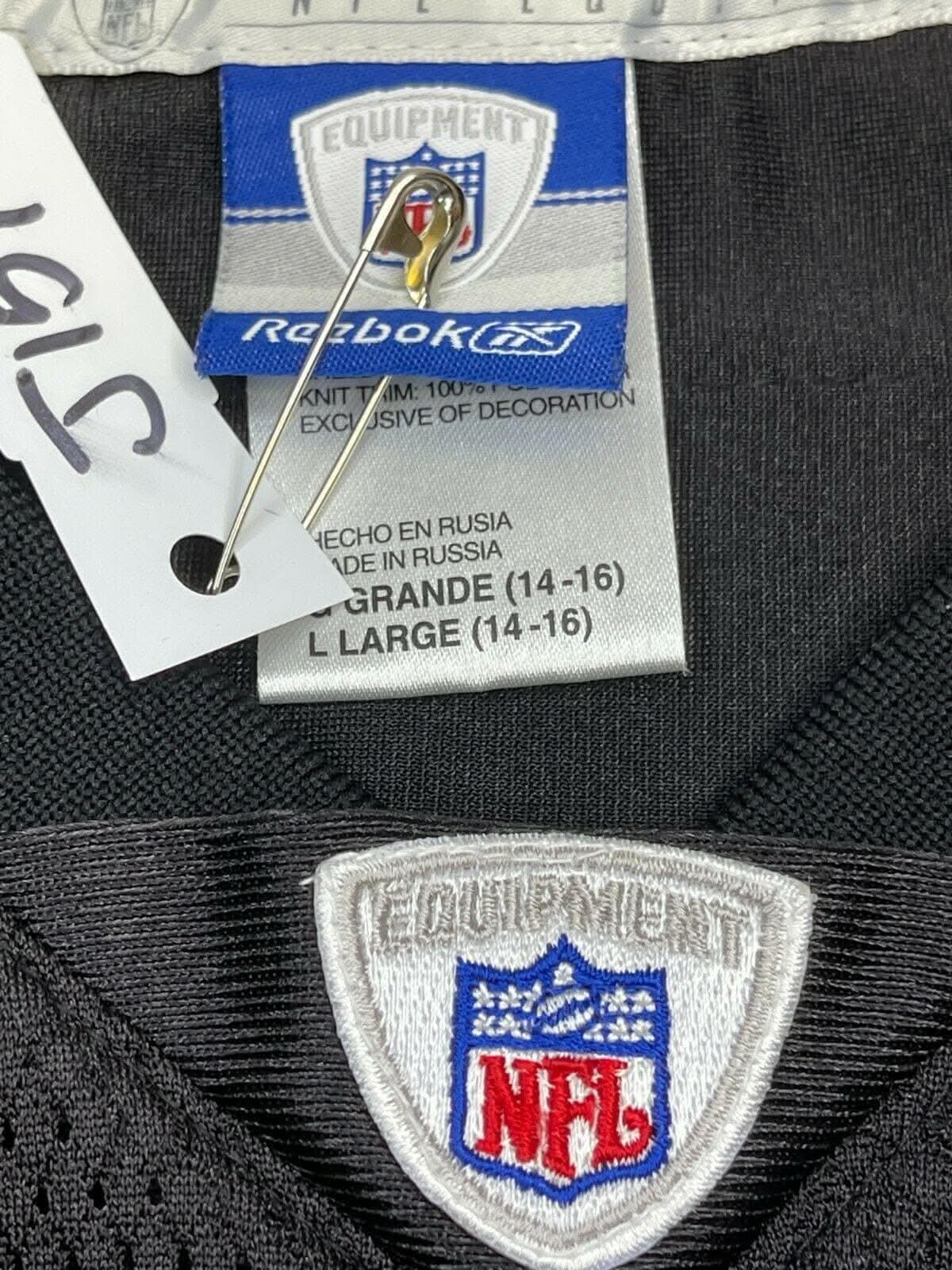 NFL Pittsburgh Steelers Hines Ward #86 Reebok Jersey Youth Large 14-16 38"