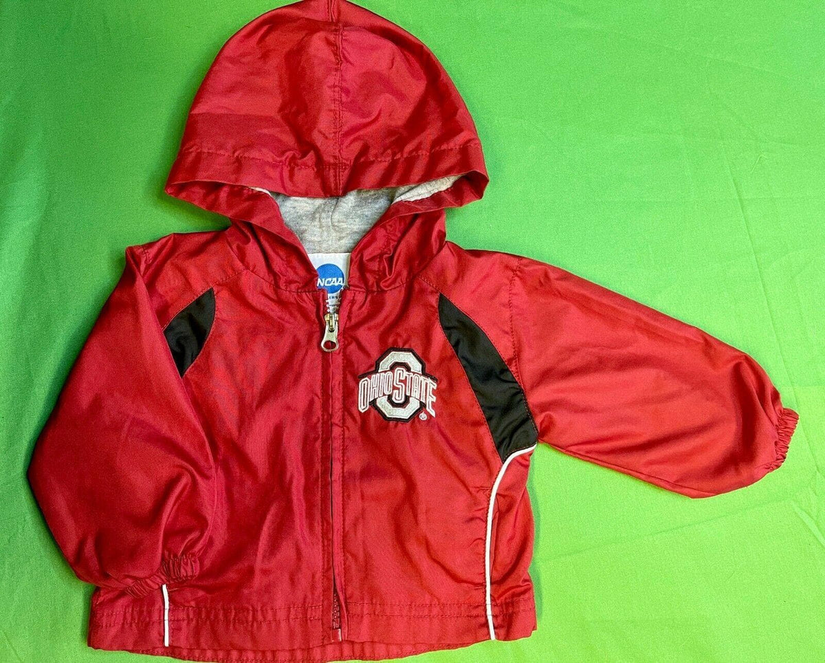 NCAA Ohio State Buckeyes Windbreaker Hooded Jacket Toddler 12 months
