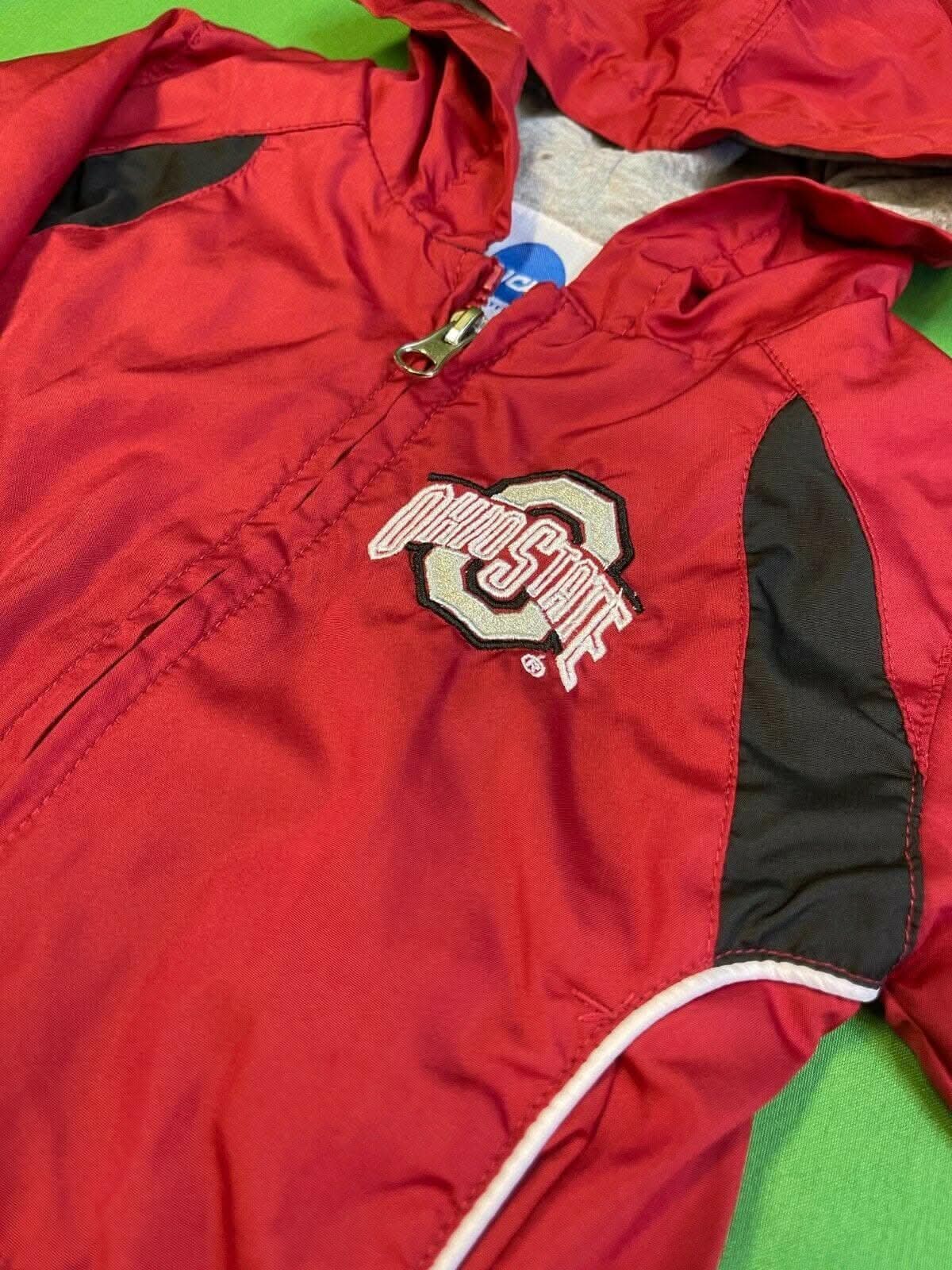 NCAA Ohio State Buckeyes Windbreaker Hooded Jacket Toddler 12 months