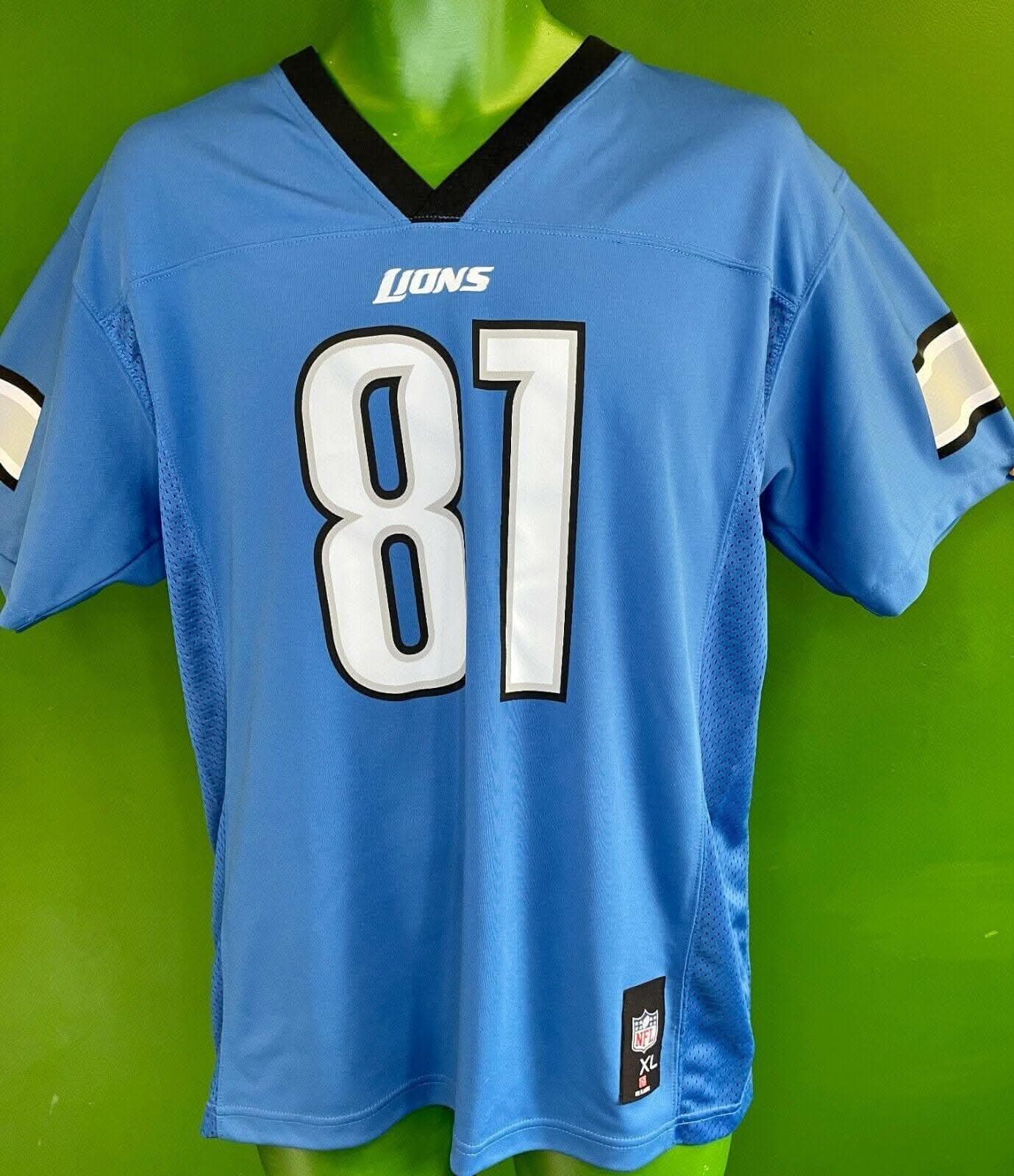 NFL Detroit Lions Calvin Johnson #81 Jersey Youth X-Large 18-20 (40")