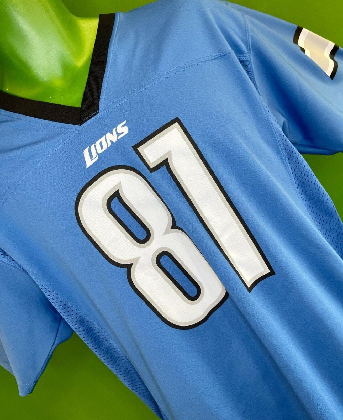 NFL Detroit Lions Calvin Johnson #81 Jersey Youth X-Large 18-20 (40")