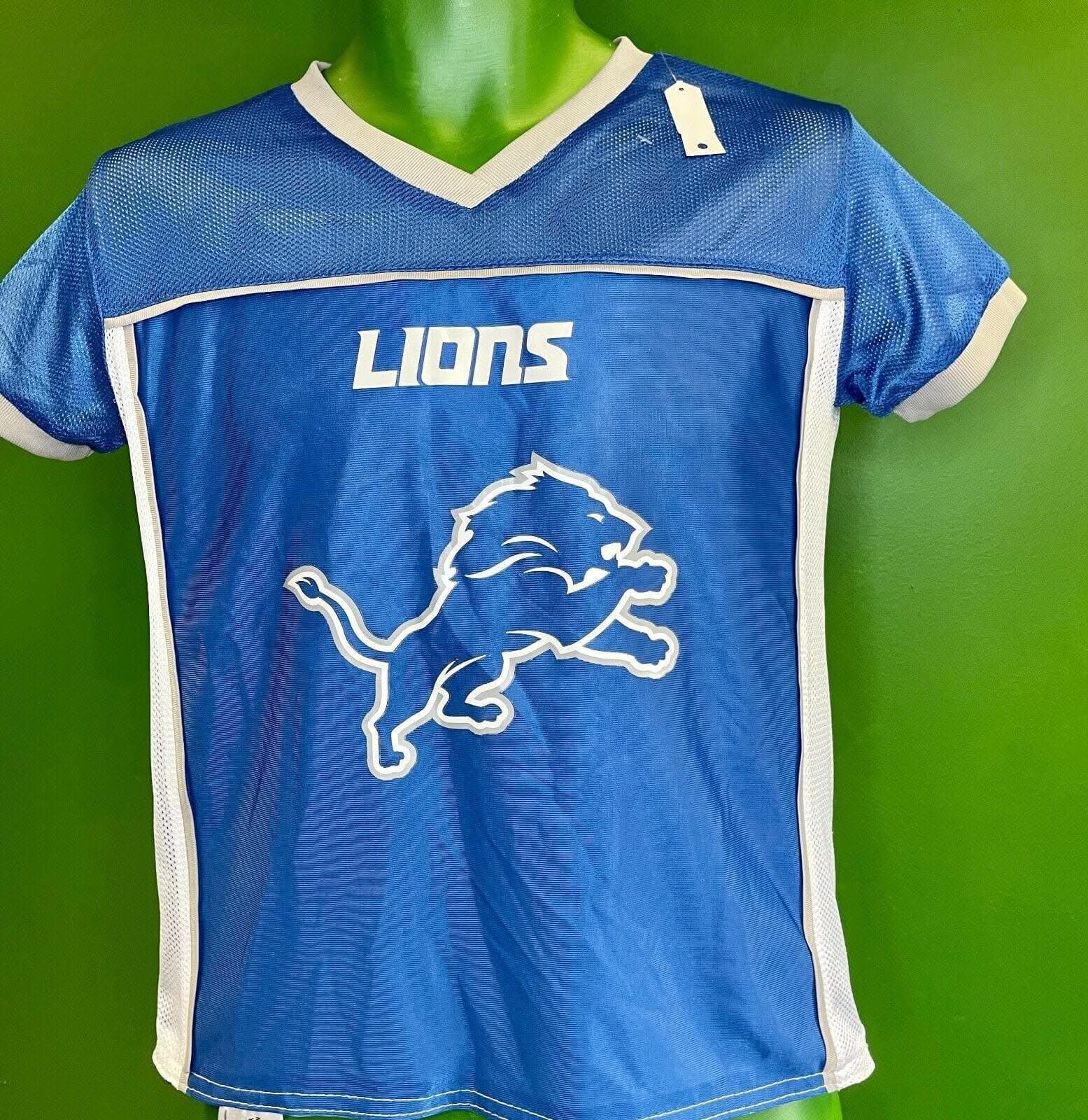 NFL Detroit Lions Flag Football Jersey Reversible Youth Medium (36")