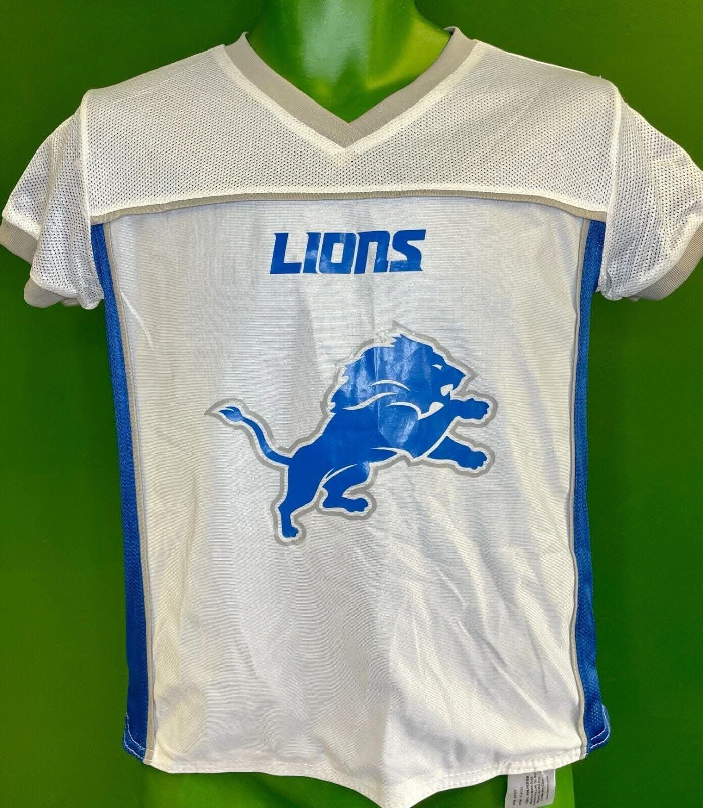 NFL Detroit Lions Flag Football Jersey Reversible Youth Medium (36")