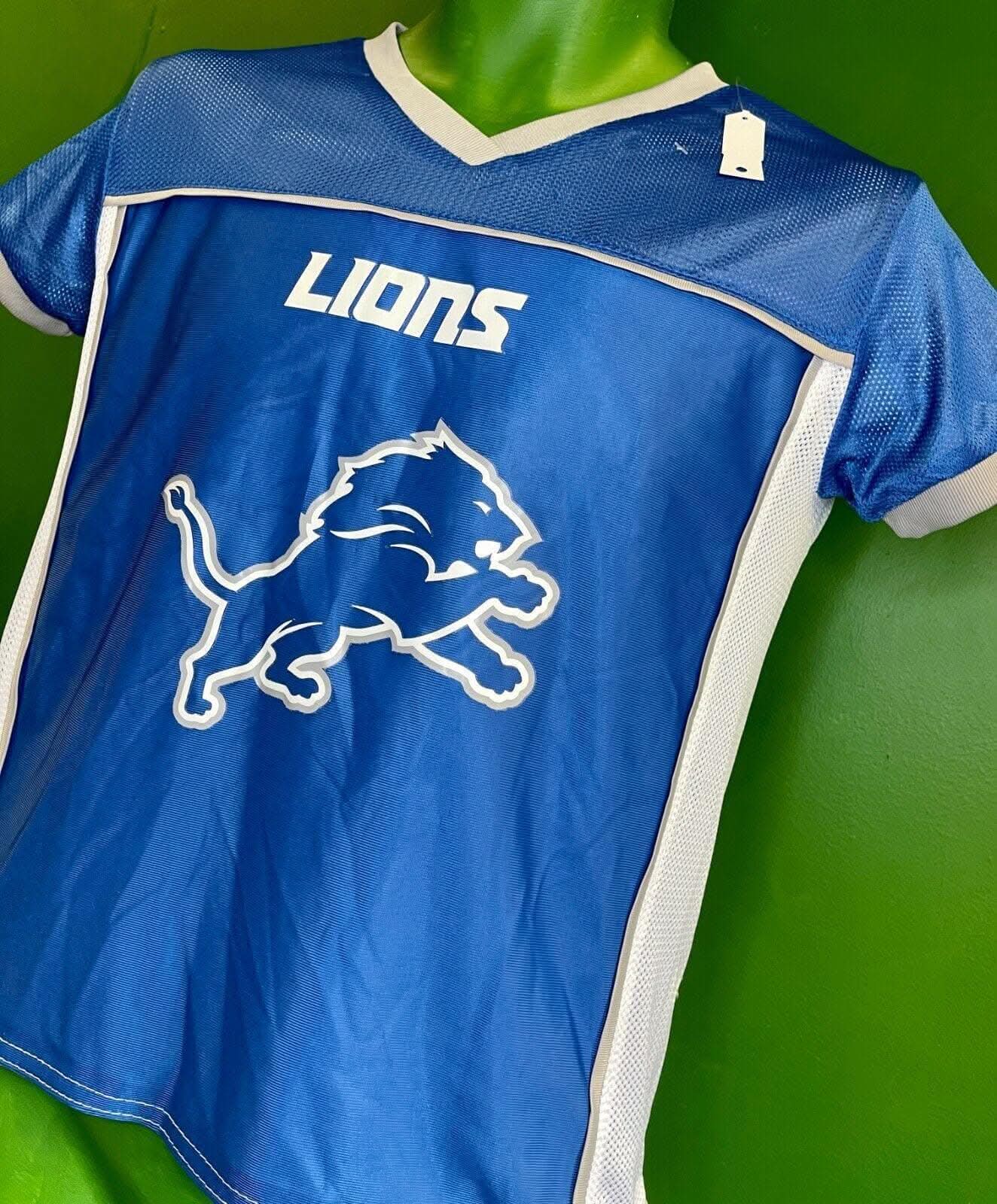 NFL Detroit Lions Flag Football Jersey Reversible Youth Medium (36")