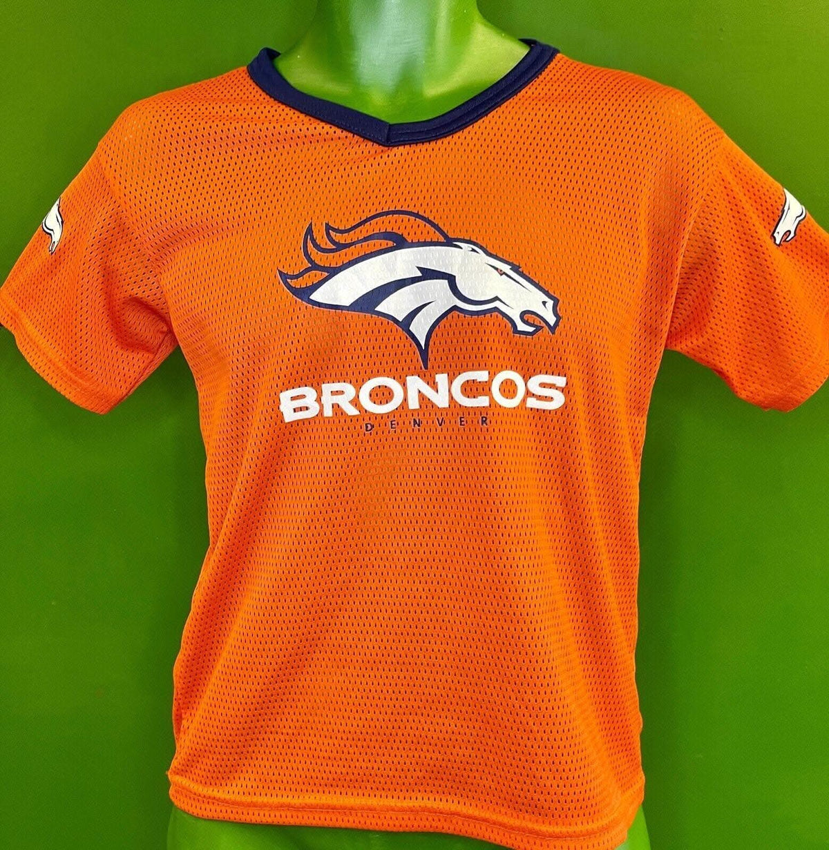 NFL Denver Broncos Franklin Mesh Jersey Youth Medium 10-12 (34")