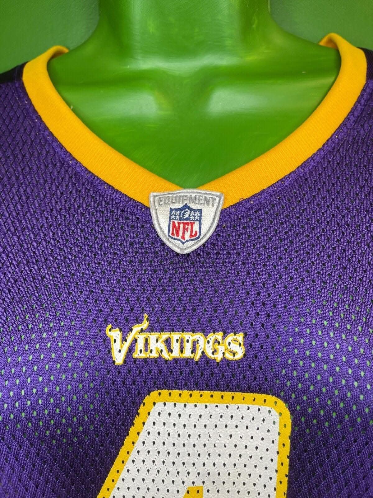 NFL Minnesota Vikings Brett Favre #4 Jersey Women's Large