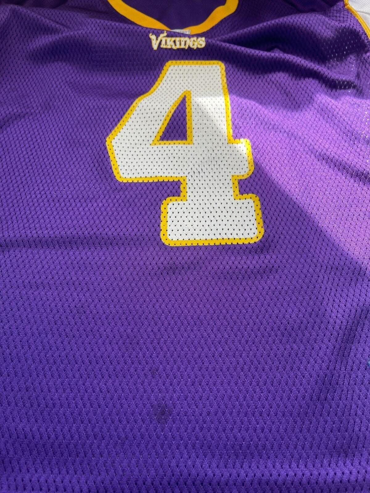 NFL Minnesota Vikings Brett Favre #4 Jersey Women's Large