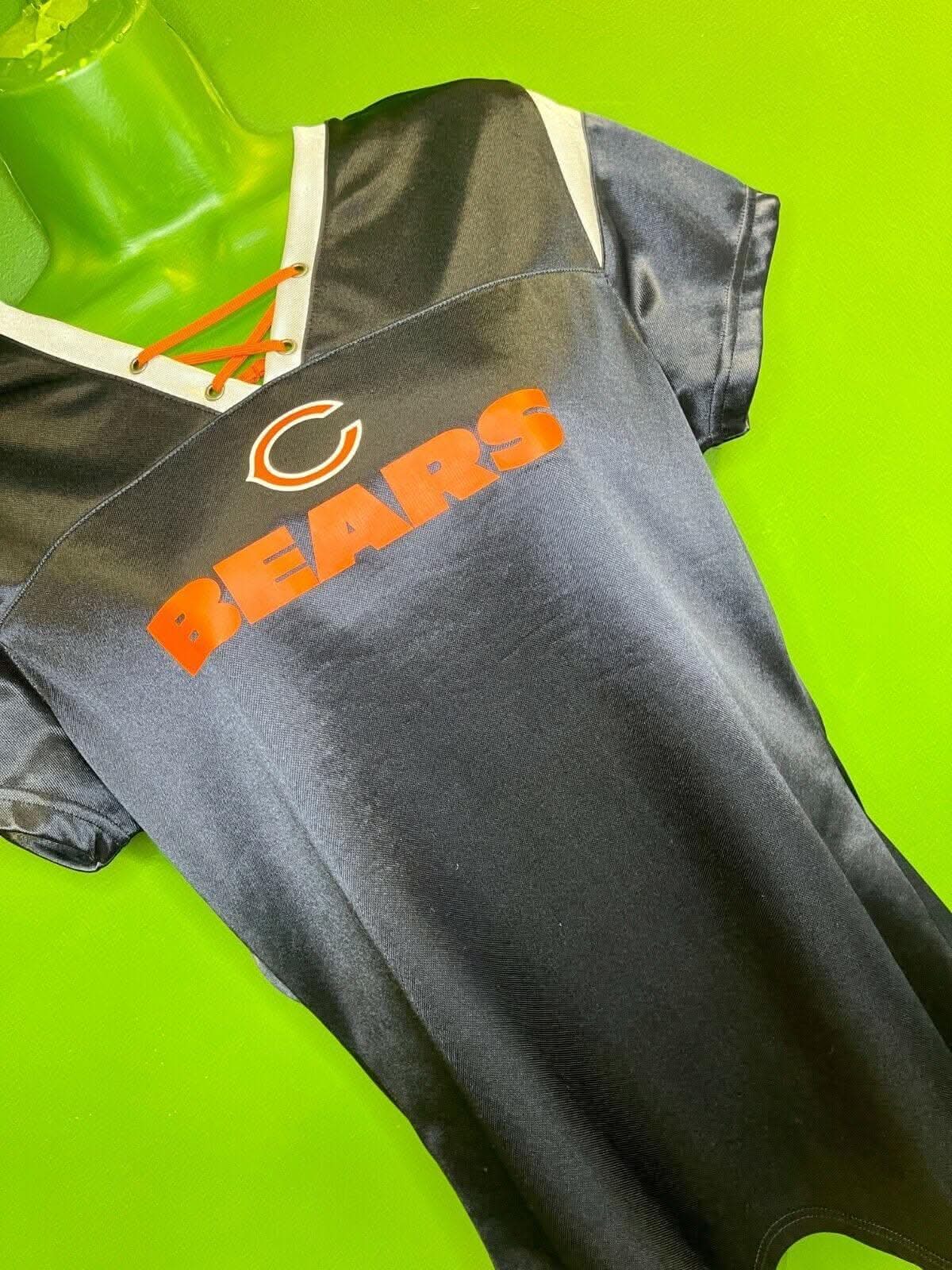 NFL Chicago Bears Jersey-Style Shiny Top Women's Large (40")