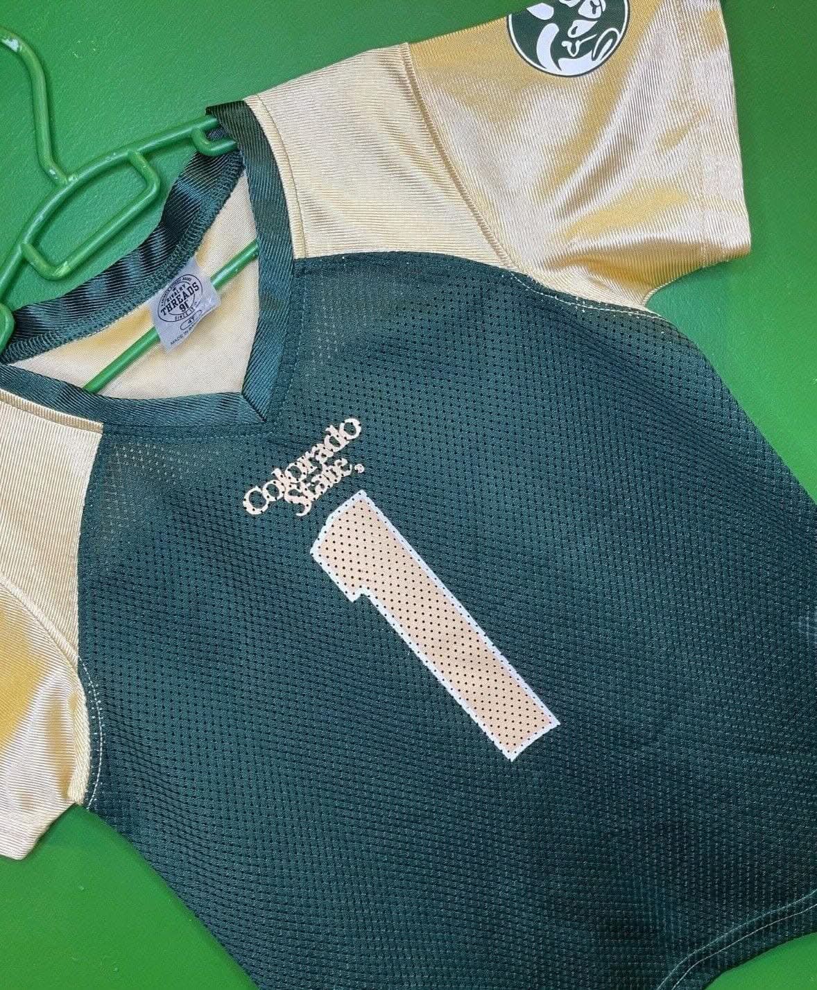 NCAA Colorado State Rams #1 Jersey Toddler 4T (28")