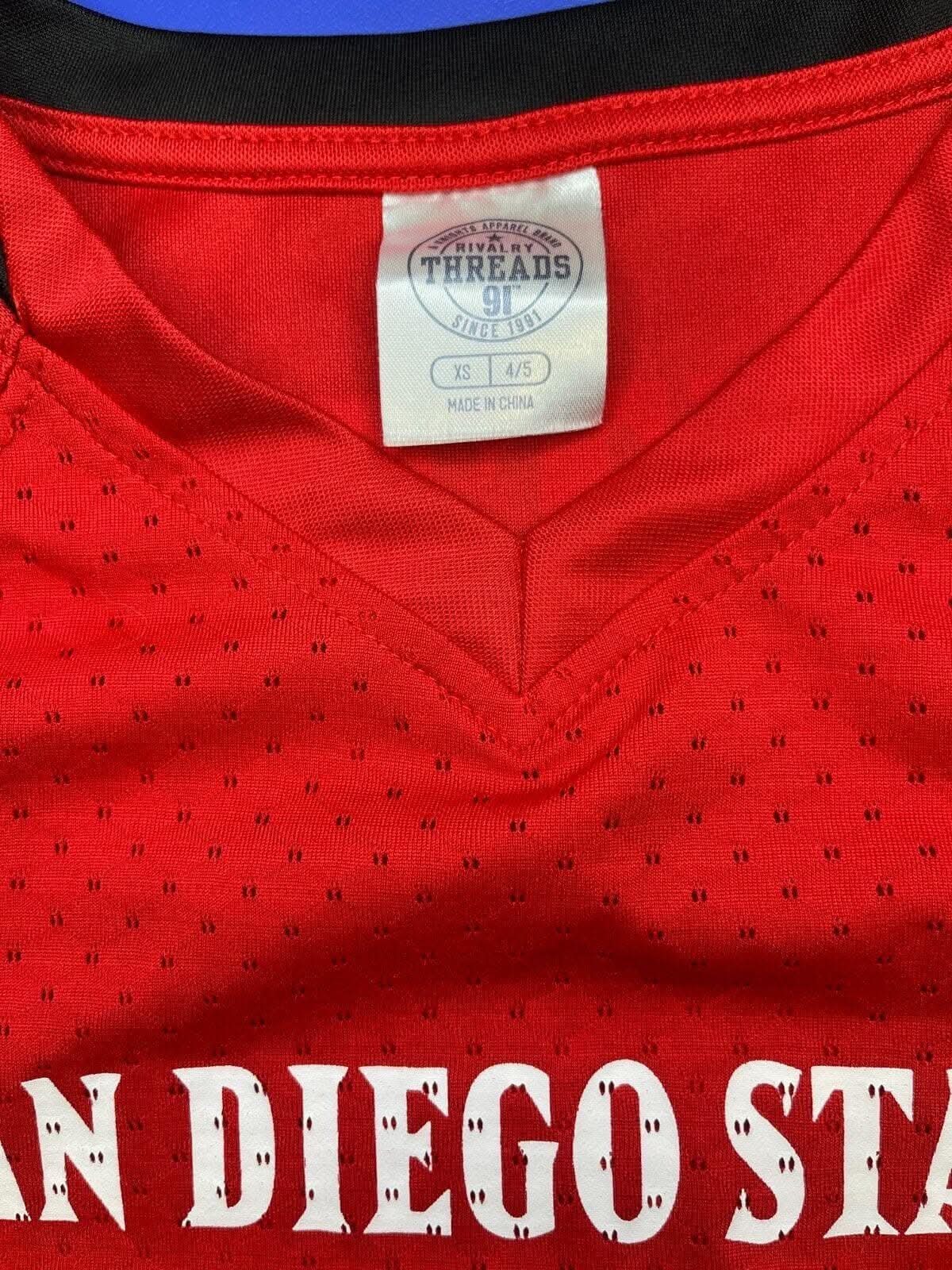 NCAA San Diego State Aztecs #1 Jersey Youth X-Small 4-5 (28")