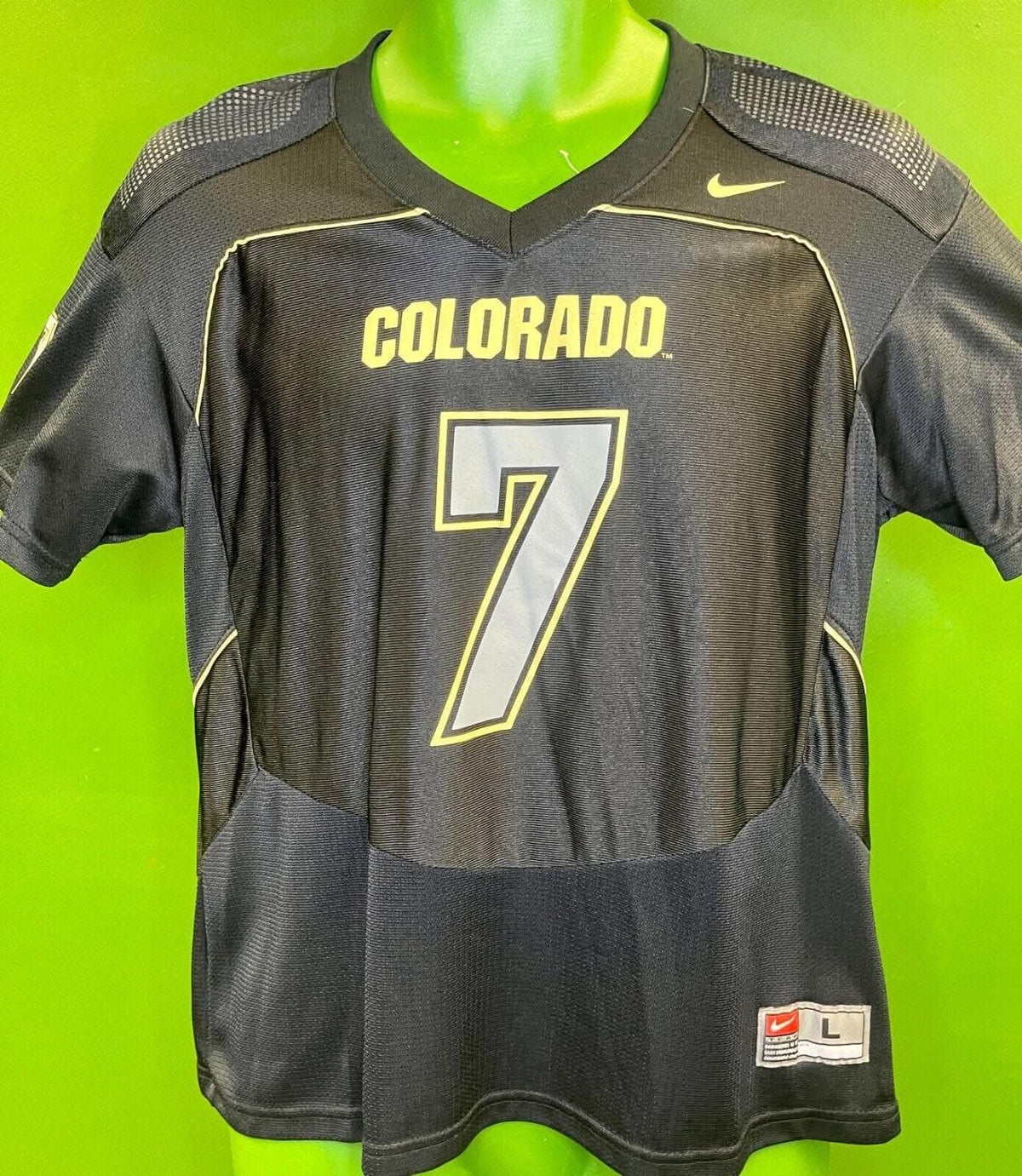 NCAA Colorado Buffaloes #7 Jersey Youth Large 12-14 (38")