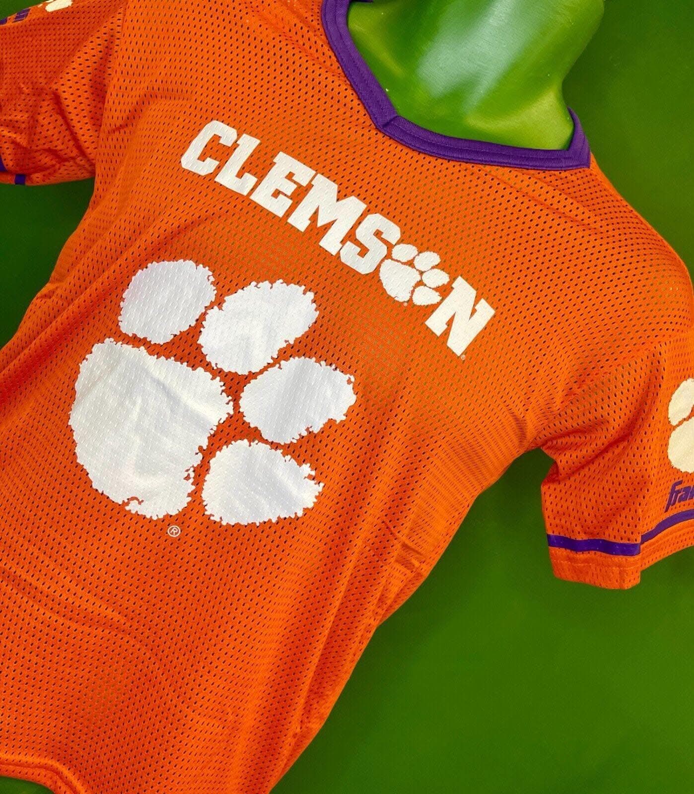 NCAA Clemson Tigers Franklin Mesh Jersey Top Youth Medium 10-12 (34")