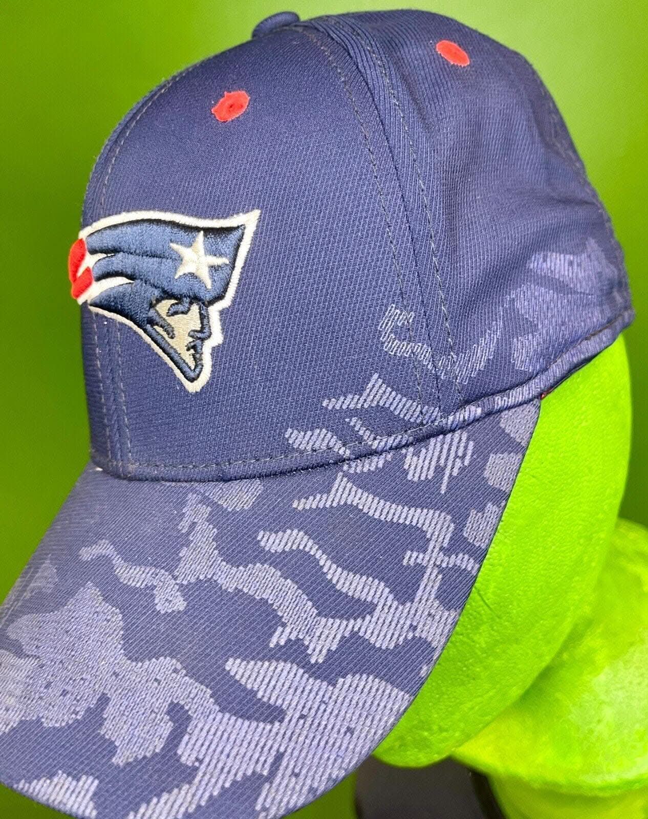 NFL New England Patriots Baseball Hat Cap Camo Peak OSFA Youth