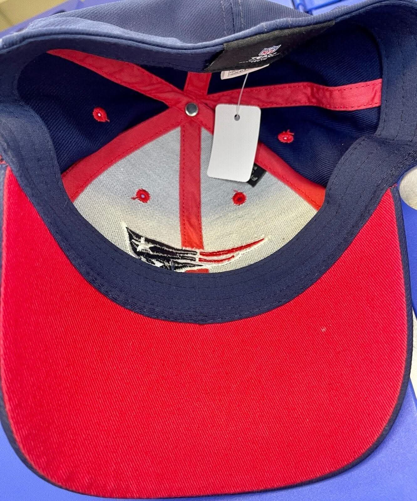 NFL New England Patriots Baseball Hat Cap Camo Peak OSFA Youth