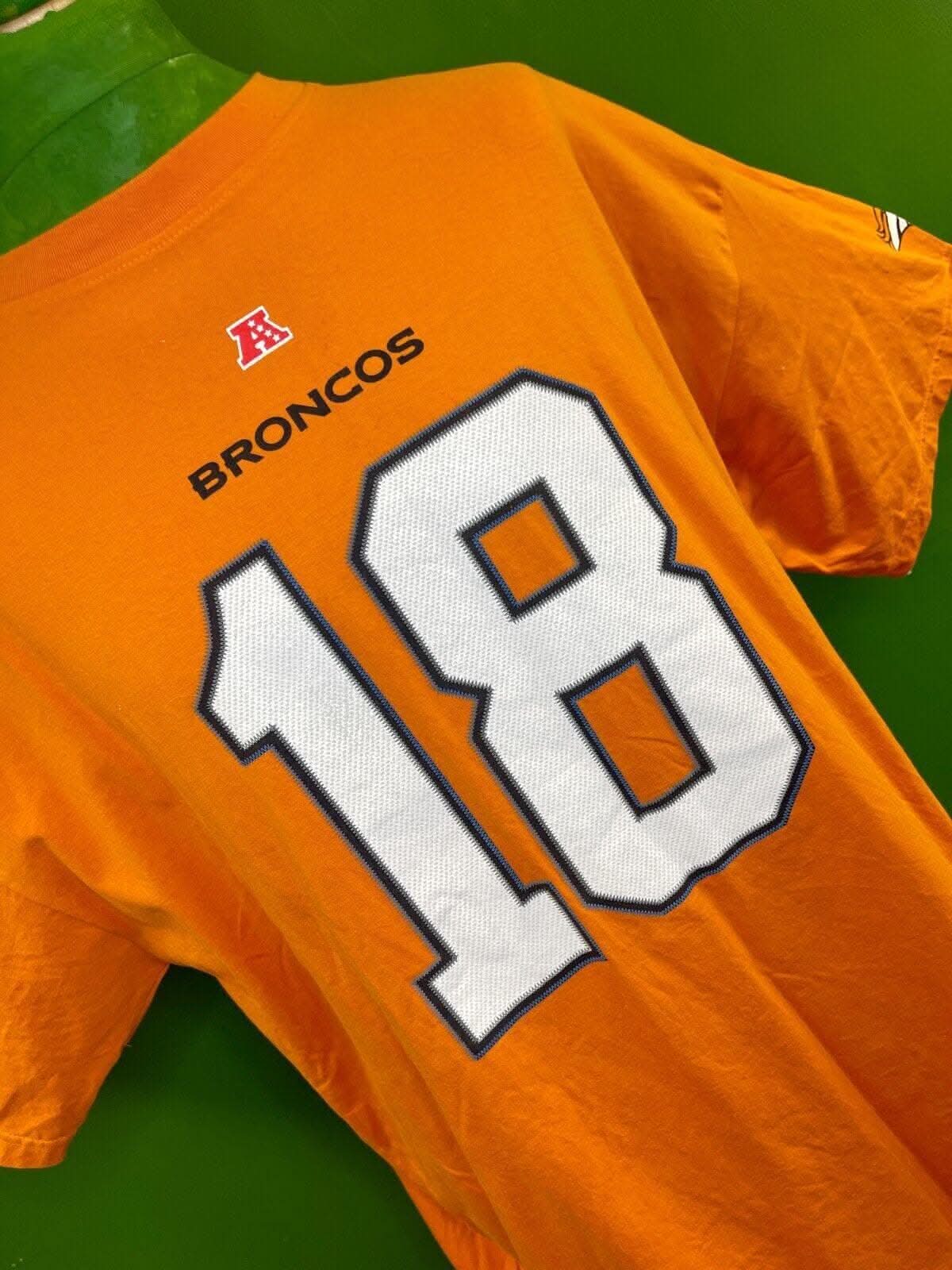 NFL Denver Broncos Manning #18 Majestic T-Shirt Men's 2X-Big NWOT 56"