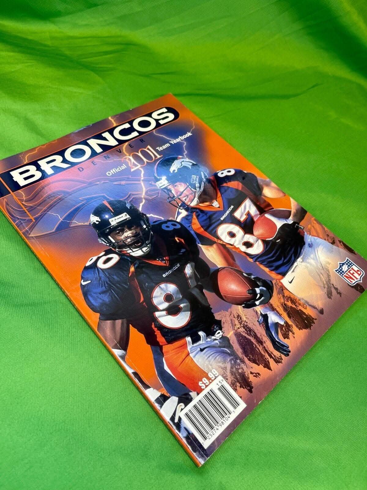NFL Denver Broncos 2001 Official Team Yearbook