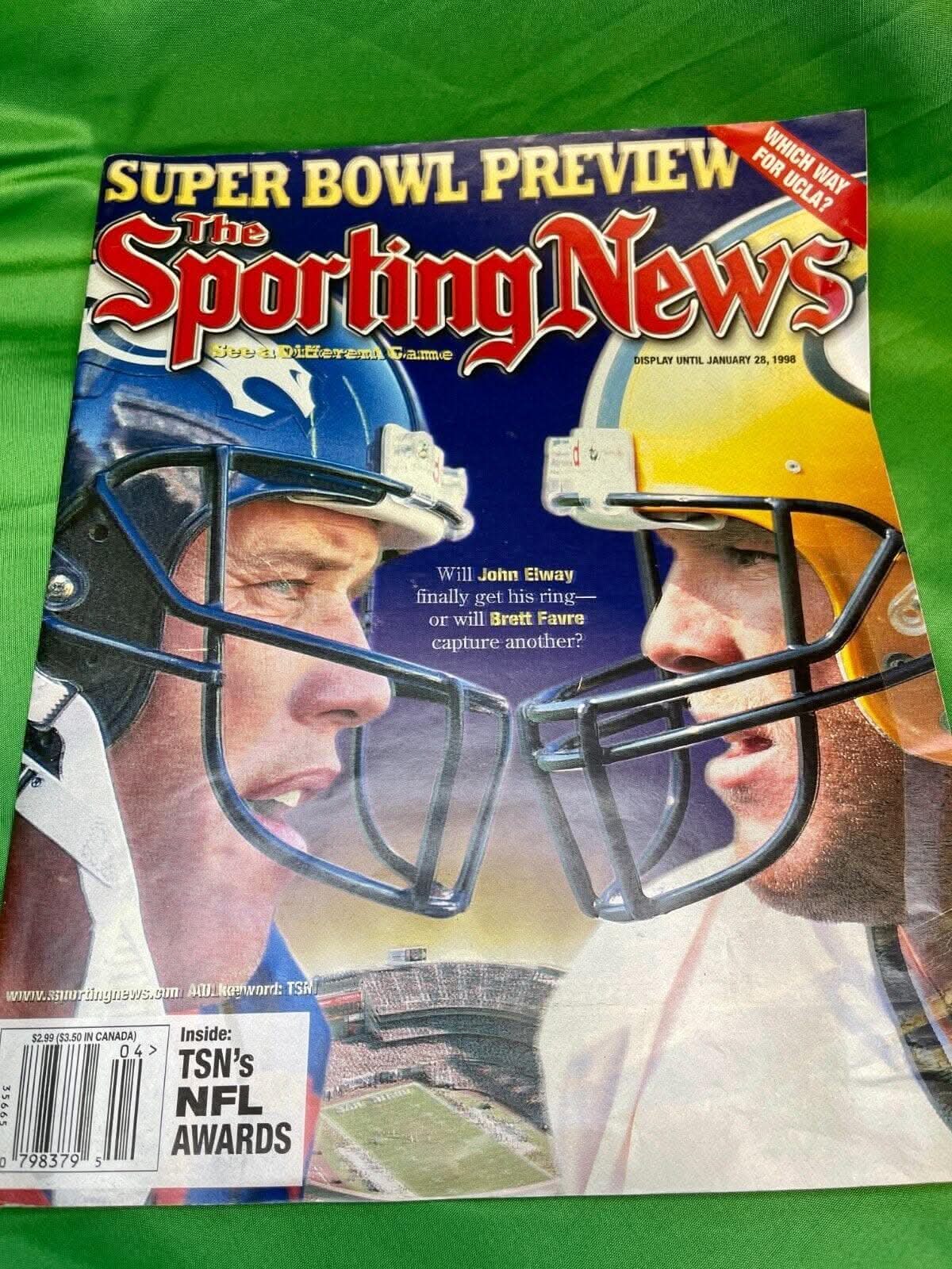 NFL Denver Broncos Lot of 4 Magazines Sports Illustrated Elway & More!