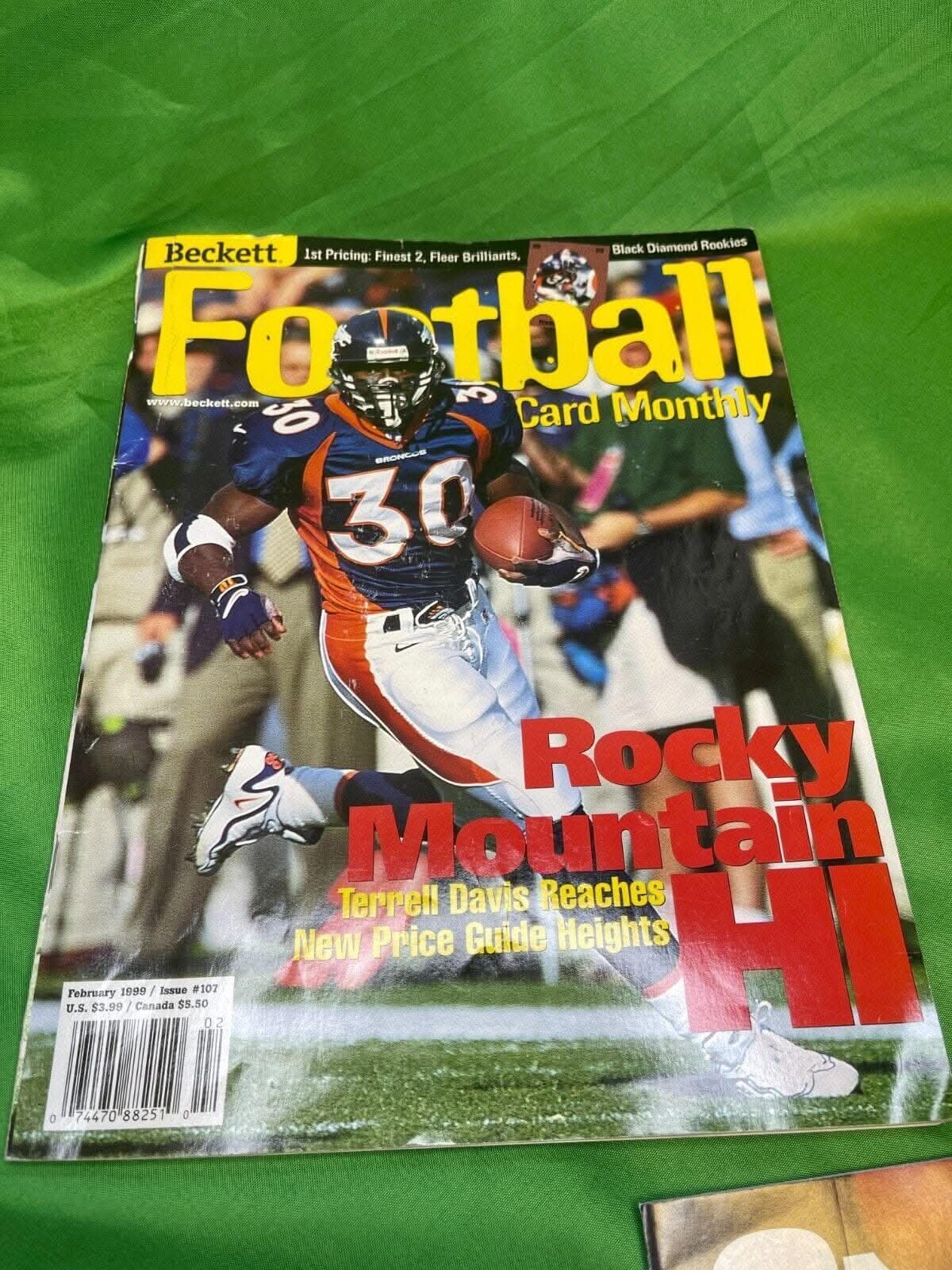 NFL Denver Broncos Lot of 4 Magazines Sports Illustrated Elway & More!