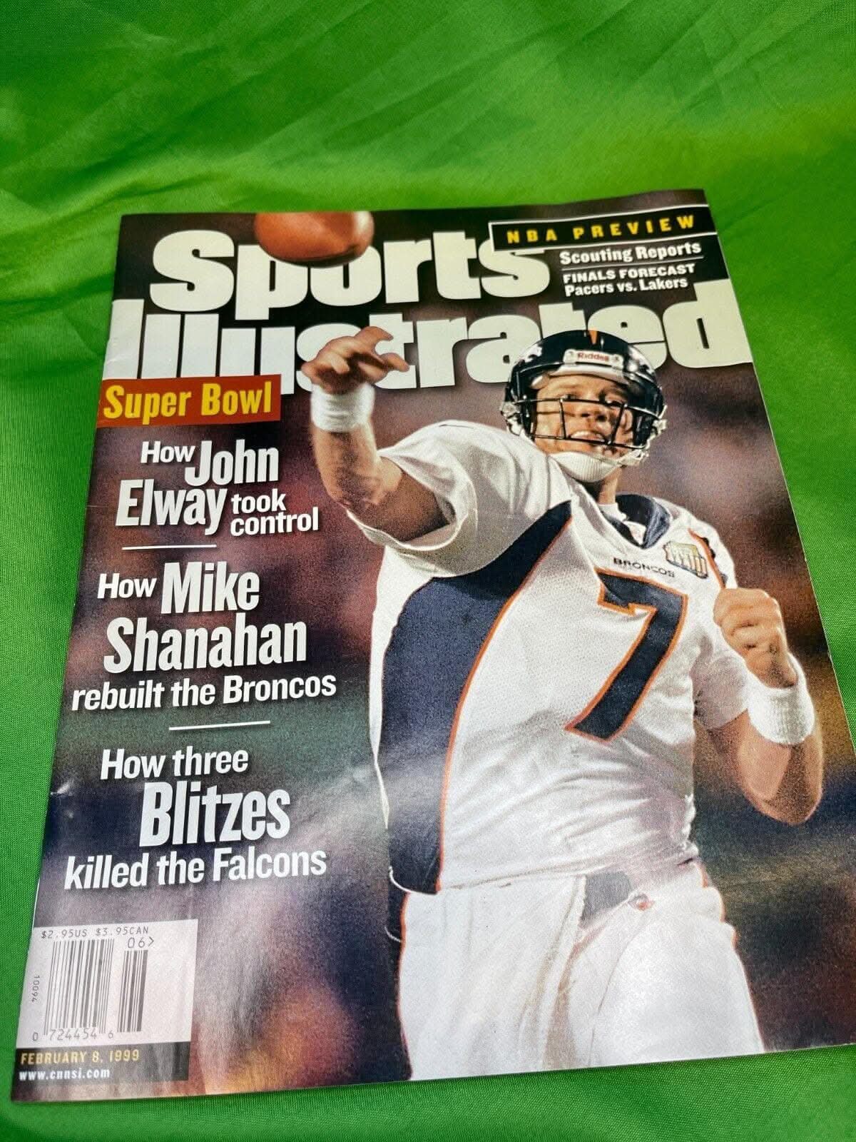 NFL Denver Broncos Lot of 4 Magazines Sports Illustrated Elway & More!