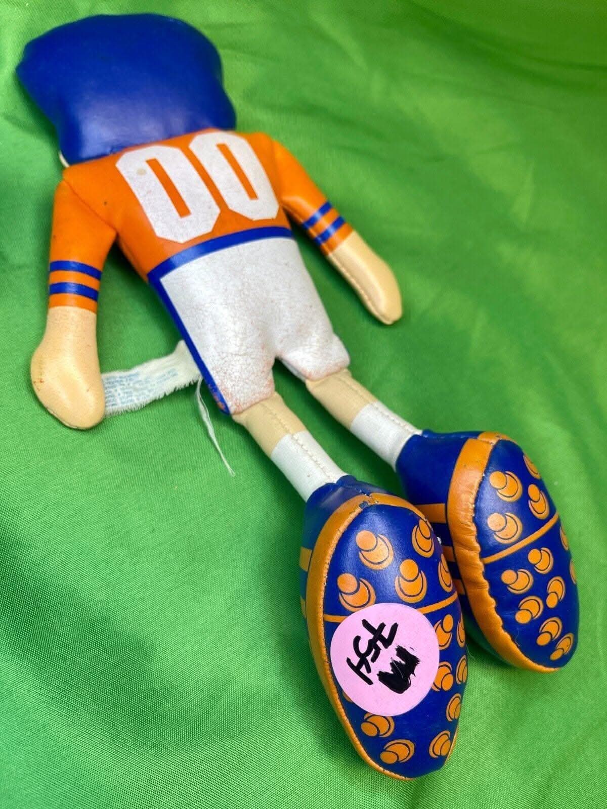 NFL Denver Broncos Vintage Plastic Cuddly Toy Ornament 1995 Cute!
